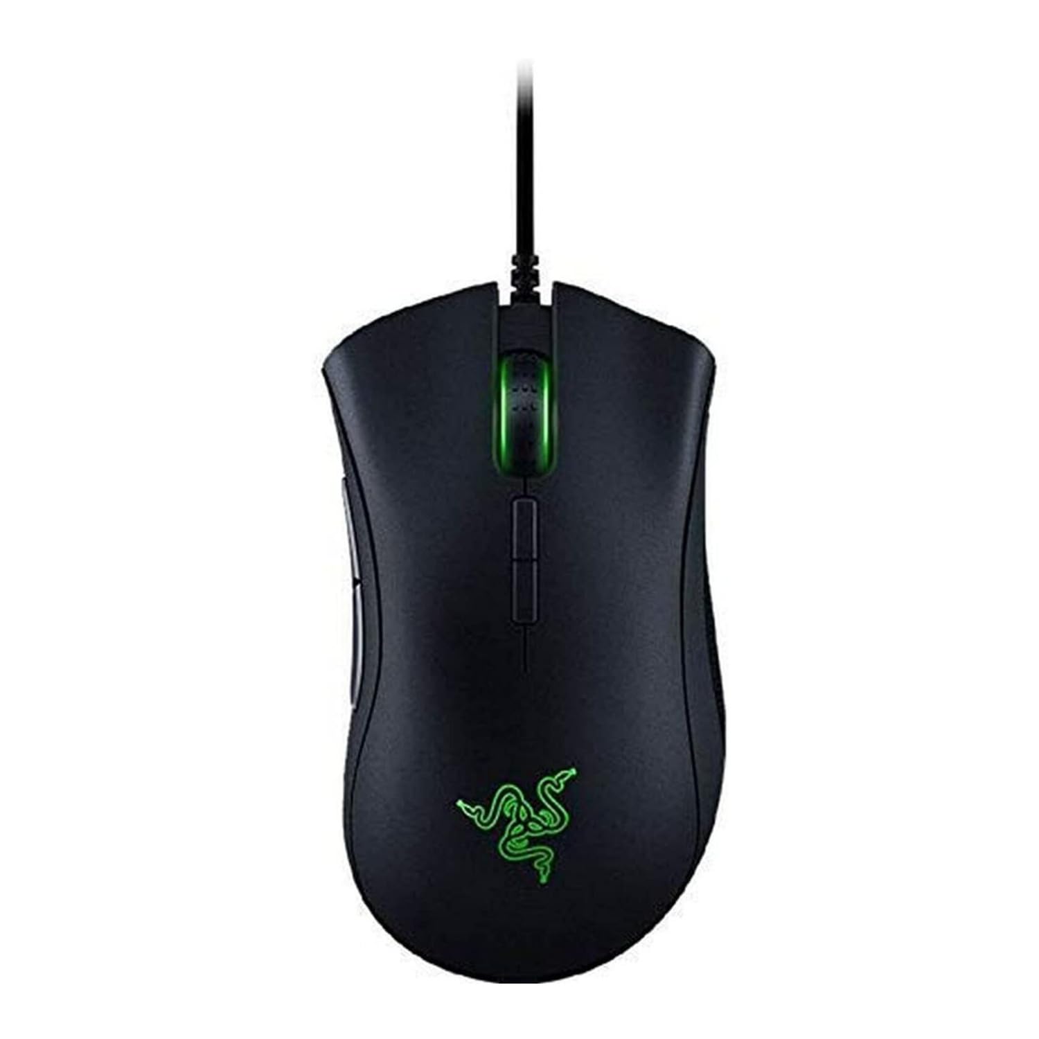 Razer DeathAdder Elite Gaming Mouse: 16,000 DPI Optical Sensor - Chroma RGB Lighting - 7 Programmable Buttons - Mechanical Switches - Rubber Side Grips - Matte Black