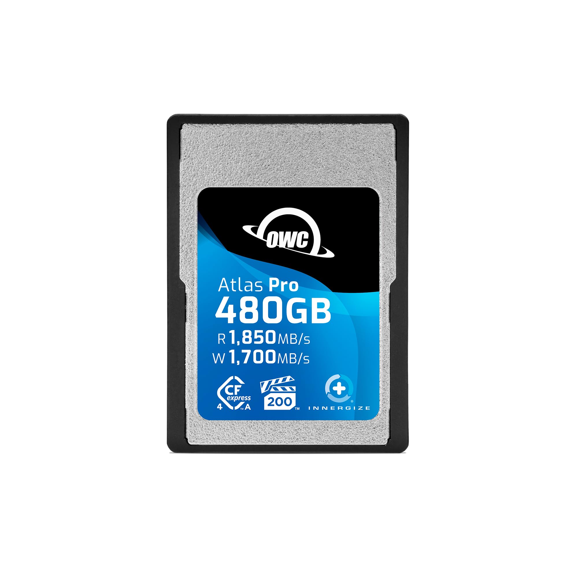 OWC 480GB Atlas Pro High Performance Cfexpress 4.0 Type A Memory Card Professional Grade, up to 1850MB/s Read and 1700MB/s Write Speed