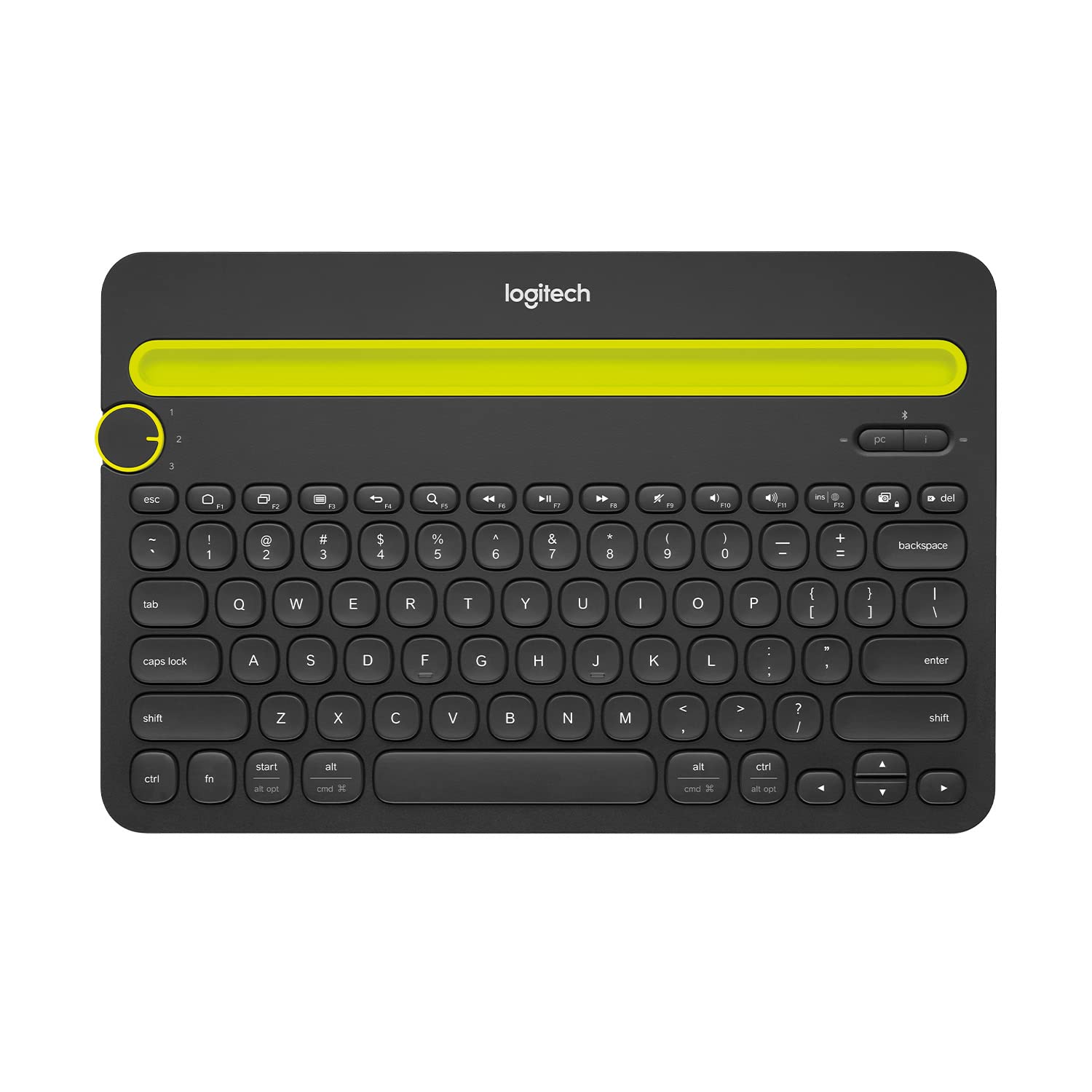 Bluetooth Multi-Device Keyboard K480 - Switch typing between your computer, phone, and tablet