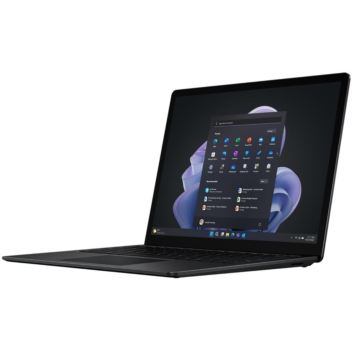 Microsoft Surface Laptop 5 13.5" Touchscreen Notebook - 2256 x 1504 - Intel Core i7 12th Gen i7-1265U - Intel Evo Platform - 16 GB Total RAM - 256 GB SSD - Matte Black (Renewed)