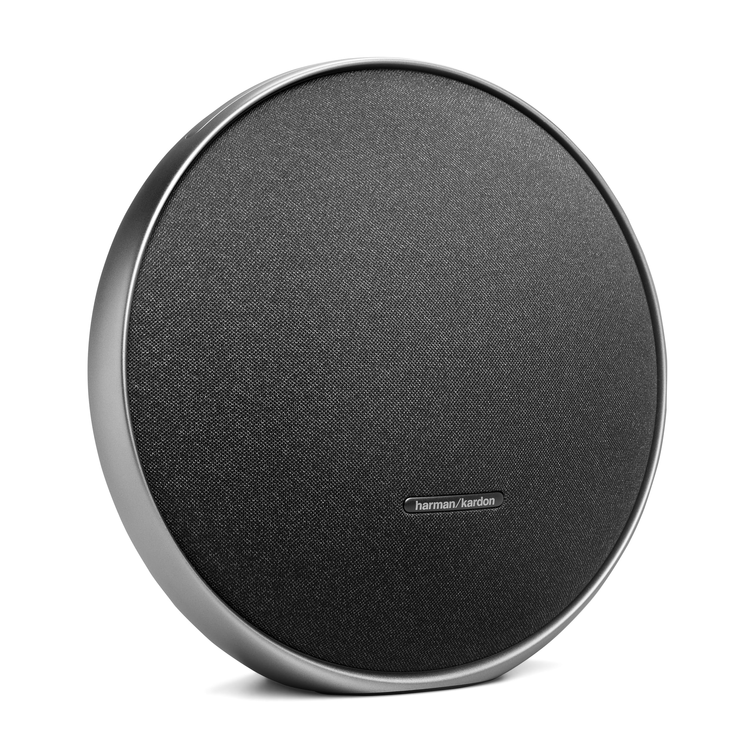Harman Kardon Onyx Studio 9 - Portable Stereo Bluetooth Home Speaker with Built-in Battery and USB Charging, self-Tuning, and Multi-Speaker Connection by Auracast - Black