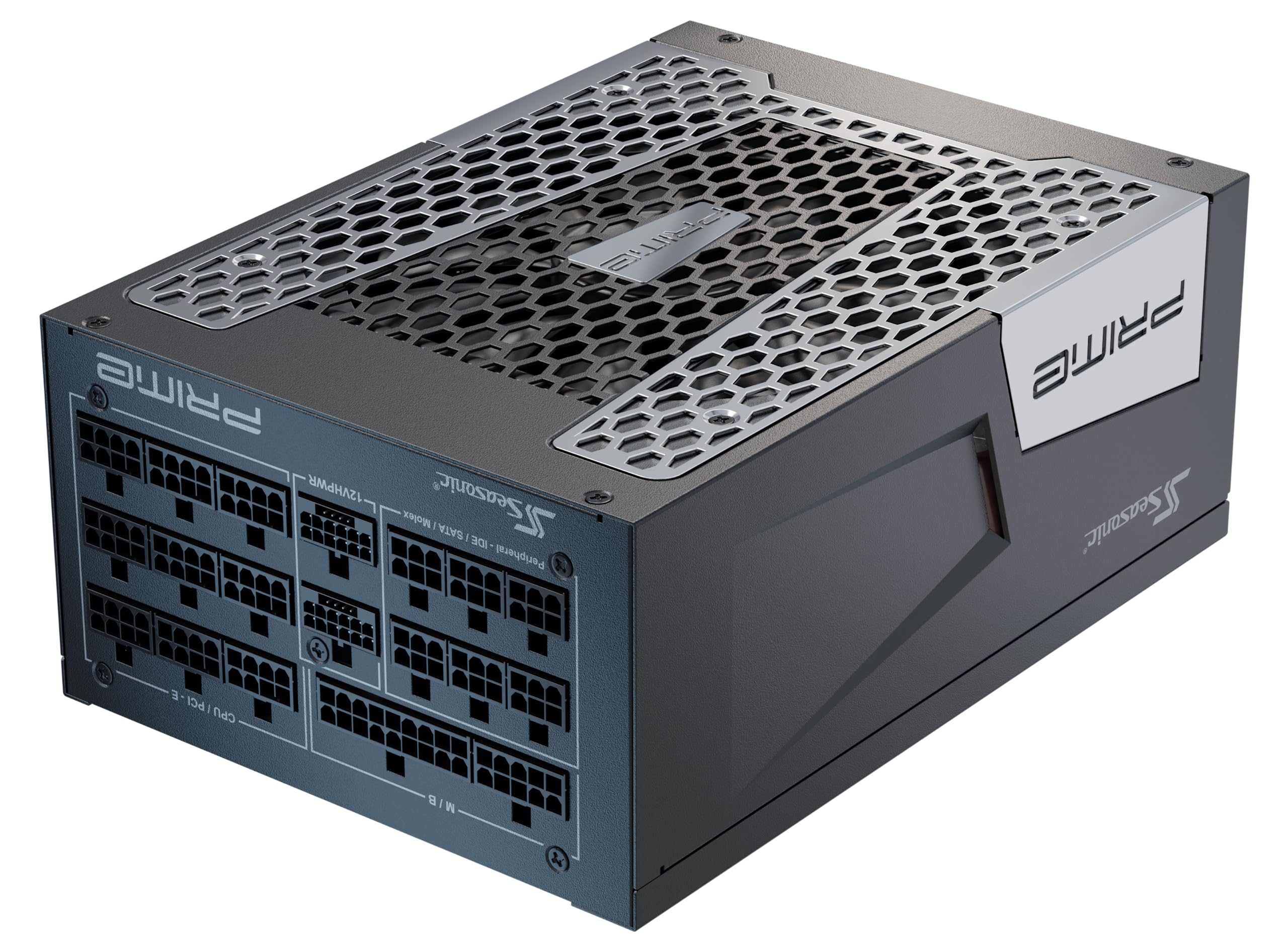 Seasonic Prime TX-1600-1600W - 80+ Titanium - ATX 3.0 & PCIe 5.1 Ready - Full Modular - ATX Form Factor - Premium Japanese Capacitor - Nvidia RTX 30/40 Super & AMD GPU Compatible (Ref. SSR-1600TR2)