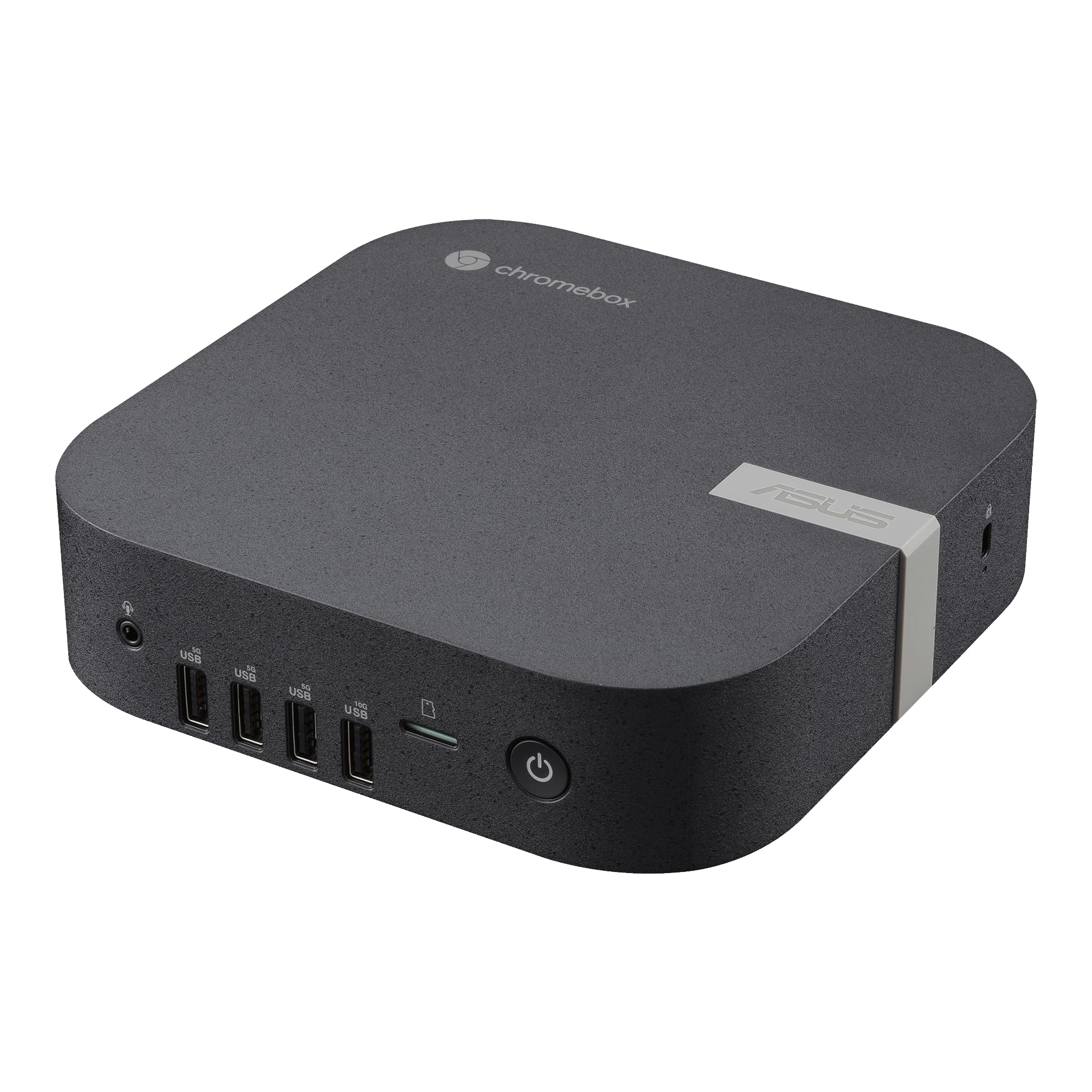 ASUS Chromebox 5a with Intel® Celeron® 7305 Processor, 4GB DDR4 RAM, 128GB M.2 PCIe G4x4 NVMe SSD, Quad-Display, Wi-Fi 6E & Bluetooth, Gb LAN, USB-C, Chrome OS, VESA Mount
