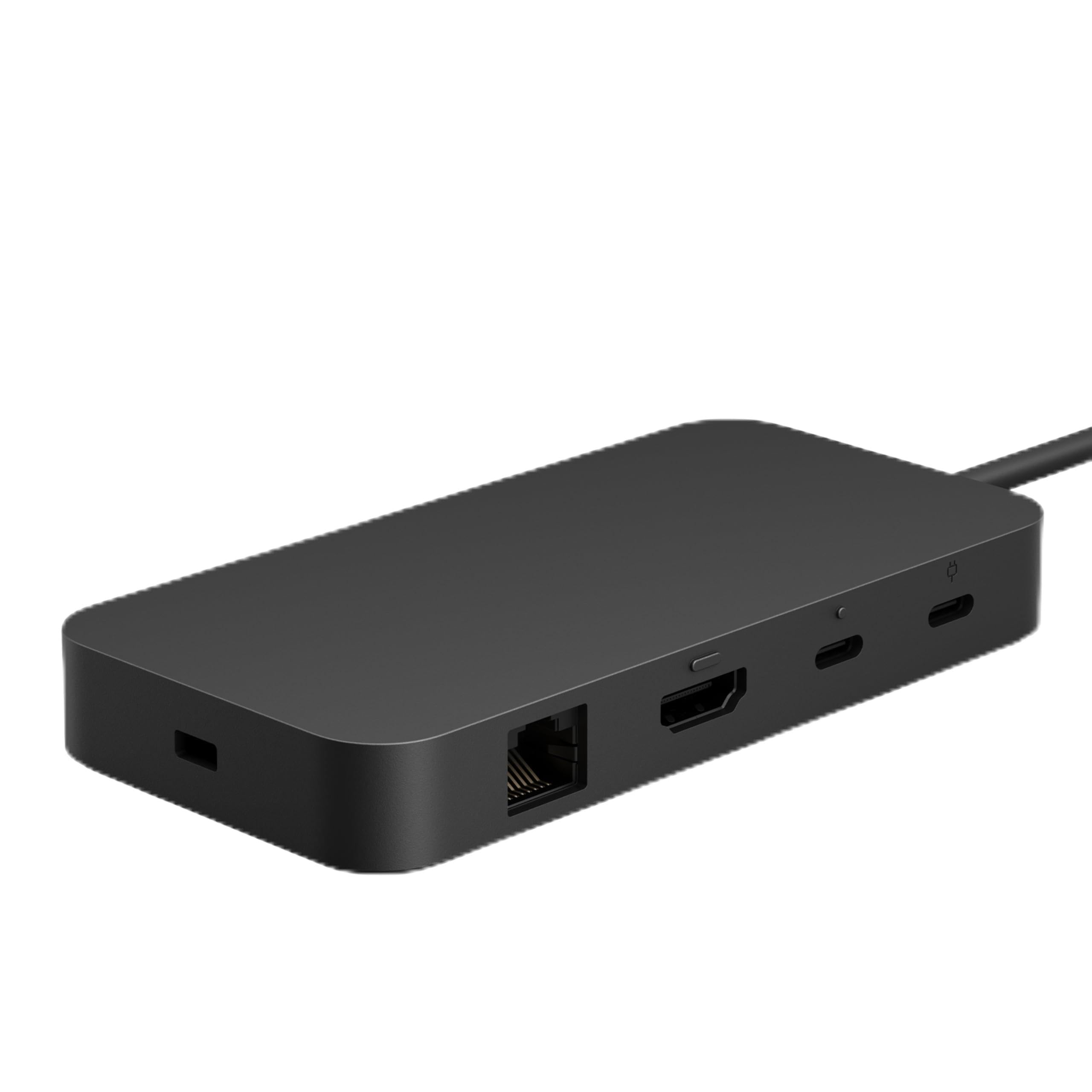 Microsoft Surface USB4 Dock – Gigabit Ethernet, USB C to 2xUSB-C/1xUSB-A/HDMI (65W Power Delivery) - Black