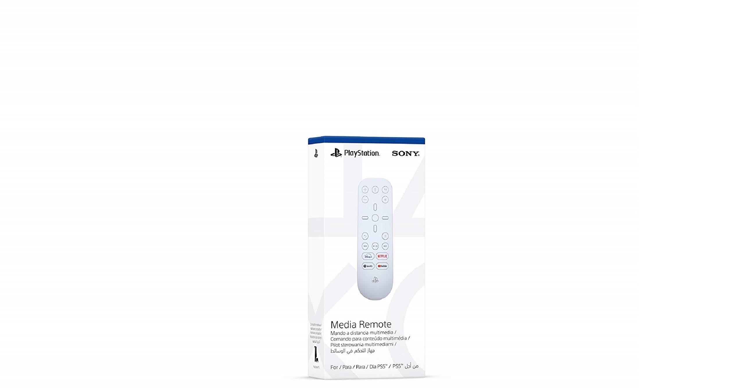 Sony PS5 multimedia remote control