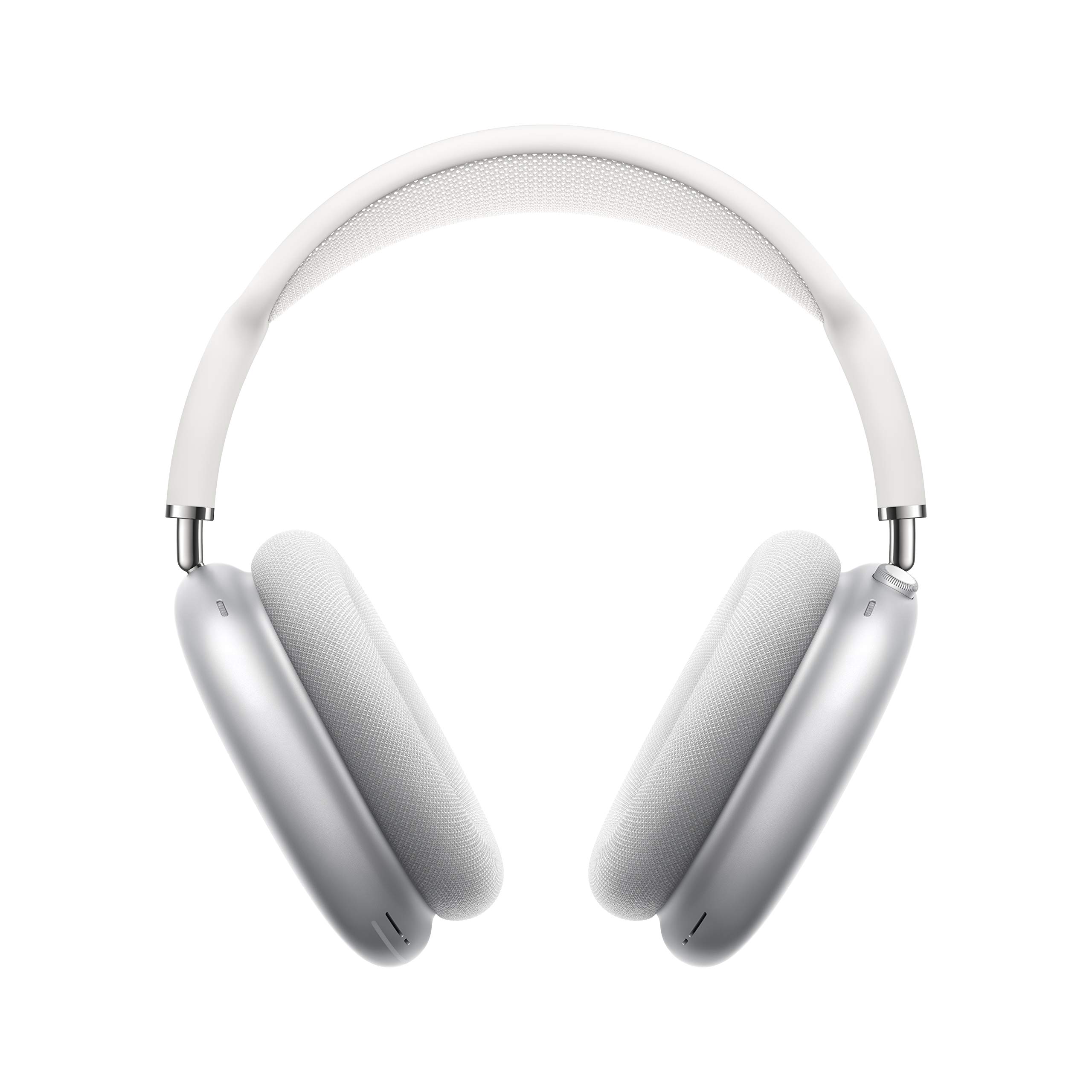 Apple AirPods Max Wireless Over-Ear Headphones, Active Noise Cancelling, Transparency Mode, Personalized Spatial Audio, Dolby Atmos, Bluetooth Headphones for iPhone – Silver