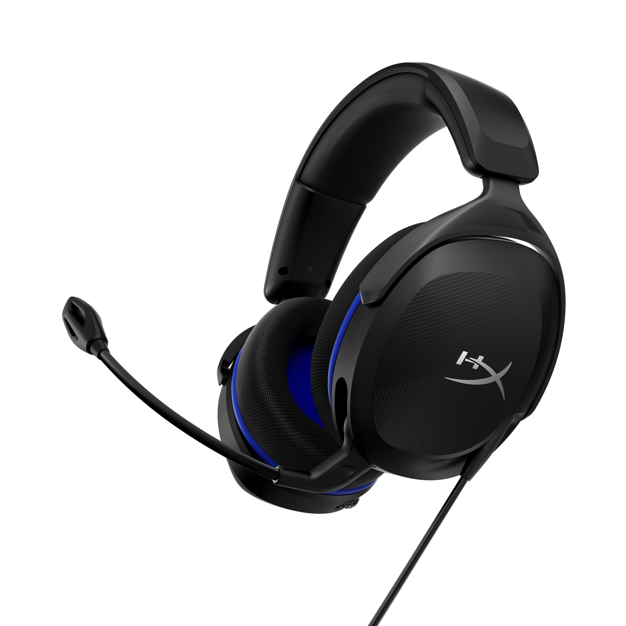 HyperX Cloud Stinger 2 Core - Gaming Headset for Playstation, Lightweight Over-Ear Headset with mic, Swivel-to-Mute Function, 40mm Drivers - Black