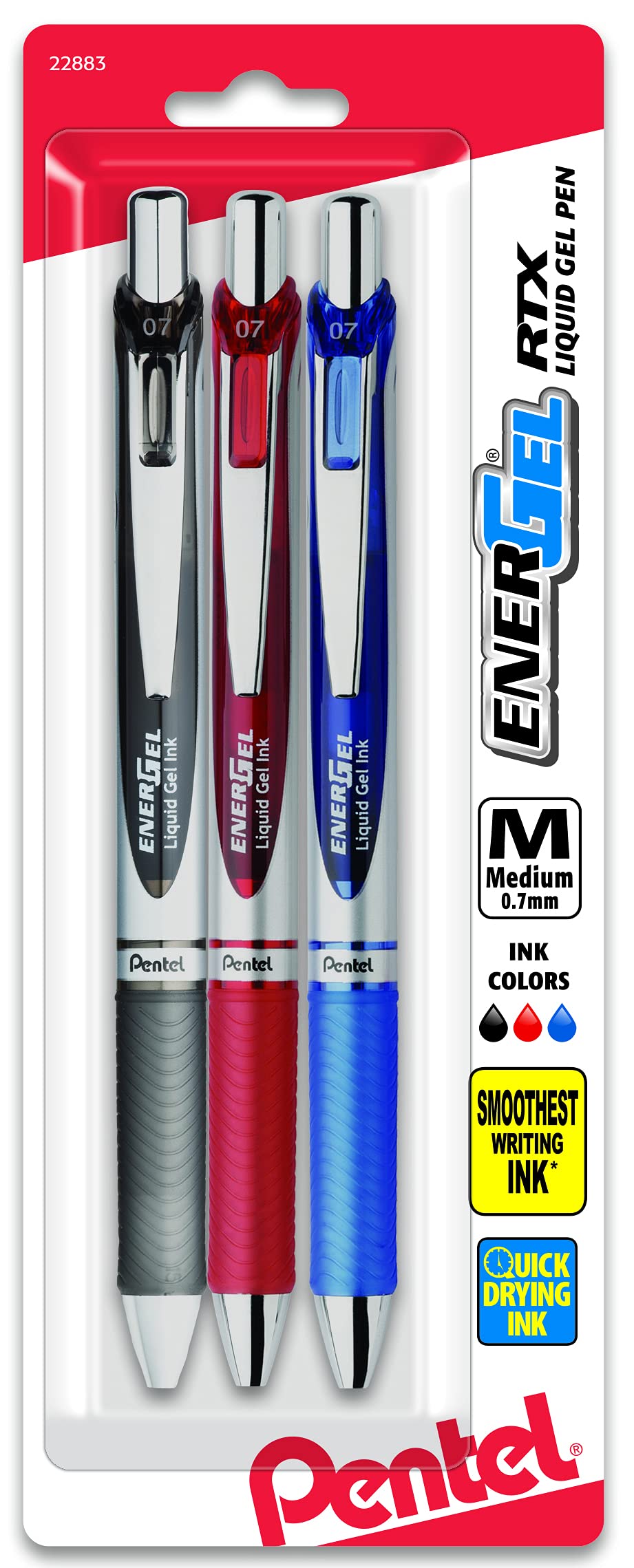 Pentel EnerGel Deluxe RTX Retractable Gel Pens