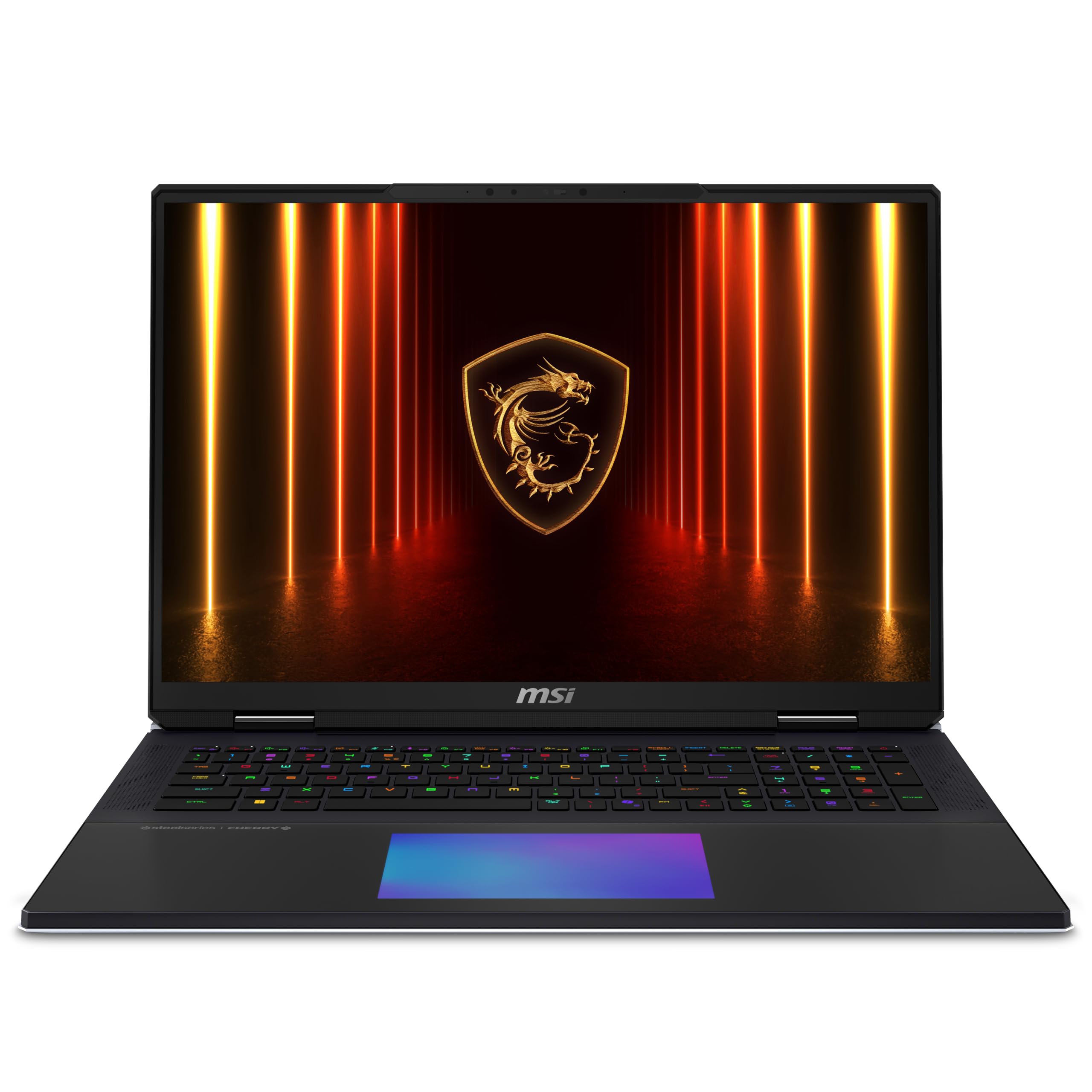 MSI Titan 18 HX AI 18" 120Hz MiniLED UHD+ Gaming Laptop: Intel Ultra 9-285HX, NVIDIA Geforce RTX 5090, 64GB DDR5, 6TB NVMe SSD, Thunderbolt 5, Wi-Fi 7, Win 11 Pro: Black A2XWJG-614US