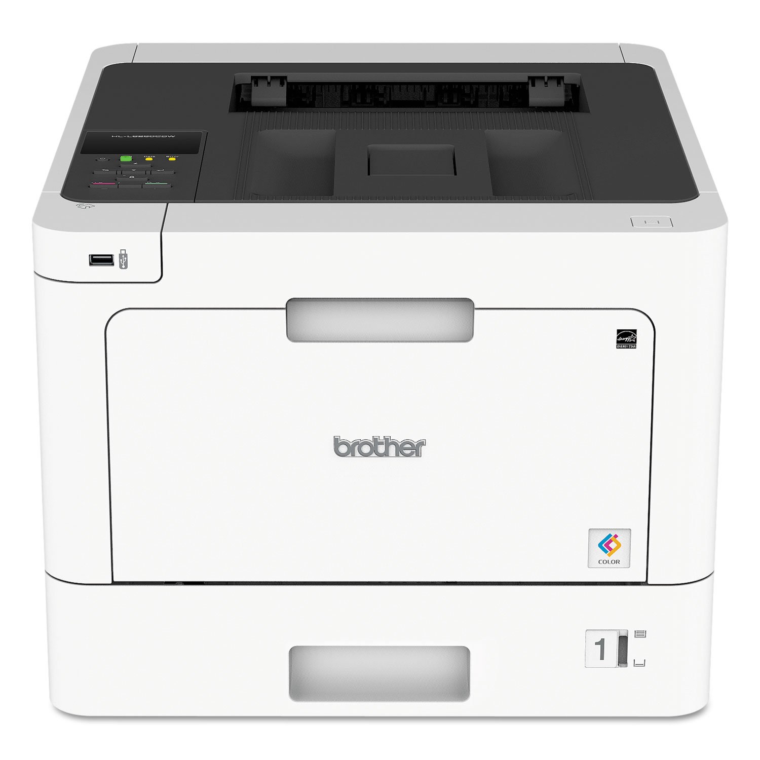 Brother HL-L8260CDW Business Color Laser Printer, Duplex Printing, Flexible Wireless Networking, Mobile Device Printing, Advanced Security Features – Amazon Dash Replenishment Ready,White