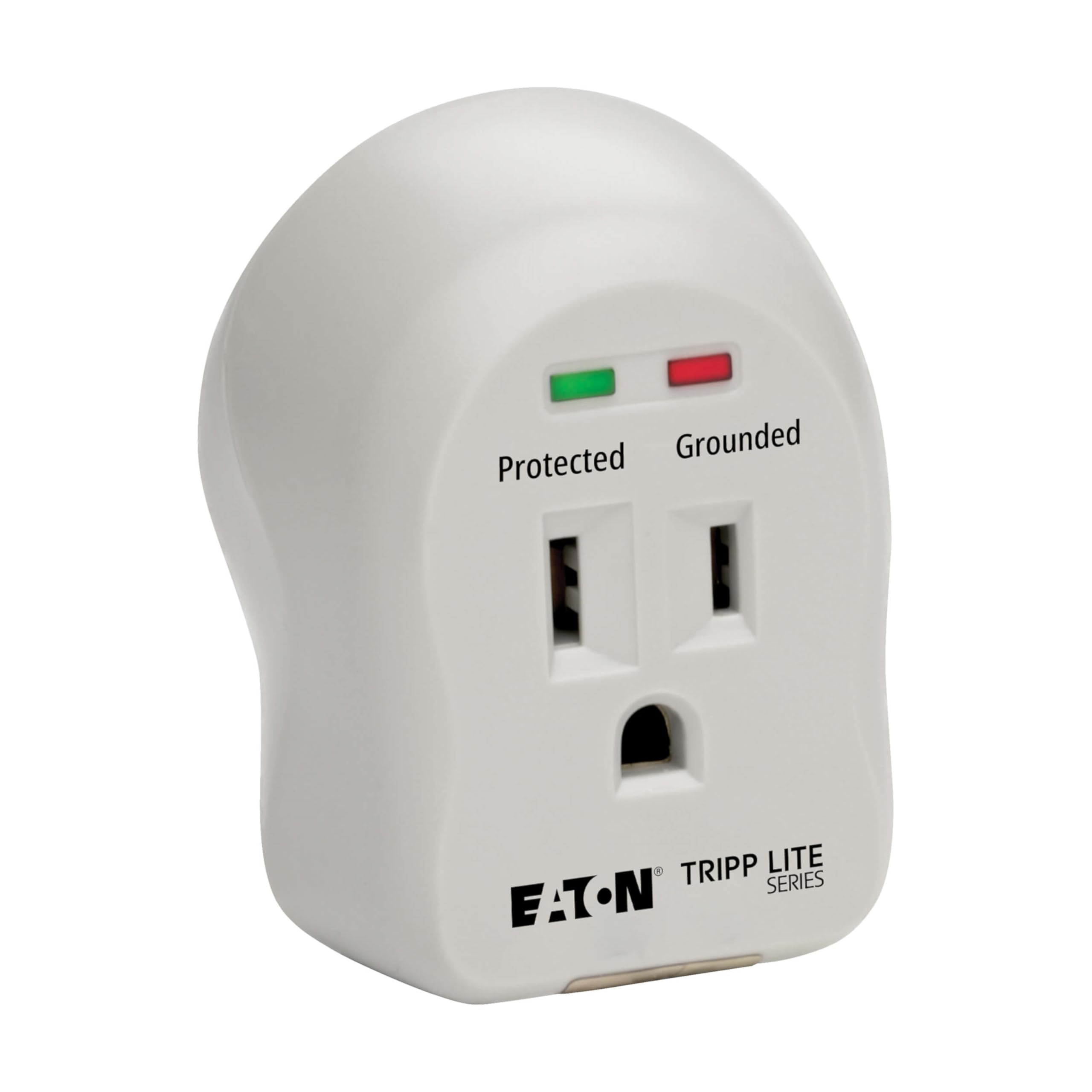 Tripp Lite 1 Outlet Portable Surge Protector Power Strip, Direct Plug In, $5,000 Insurance (SPIKECUBE)