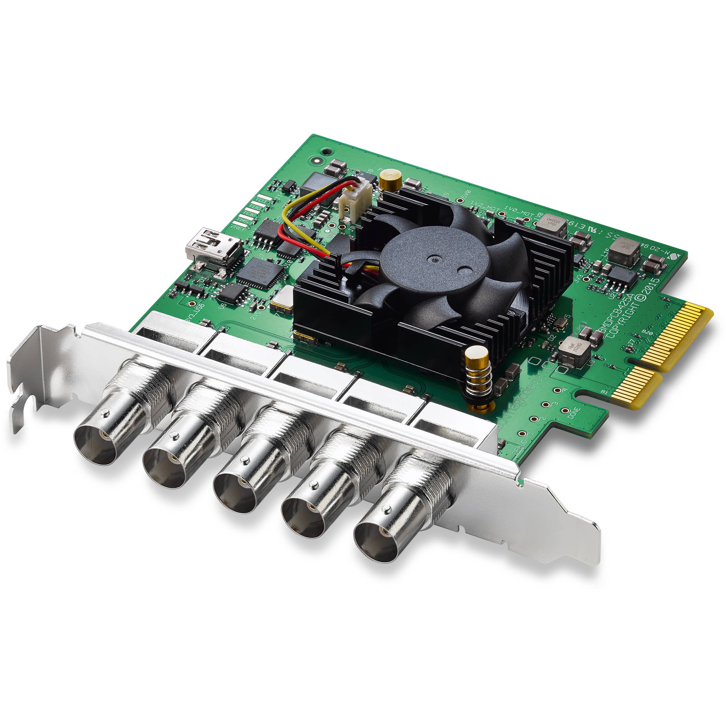 Blackmagic Design DeckLink Duo 2 PCIe Capture and Playback Card, Up to 1080p60, 4 Channel 3G-SDI (BDLKDUO2)