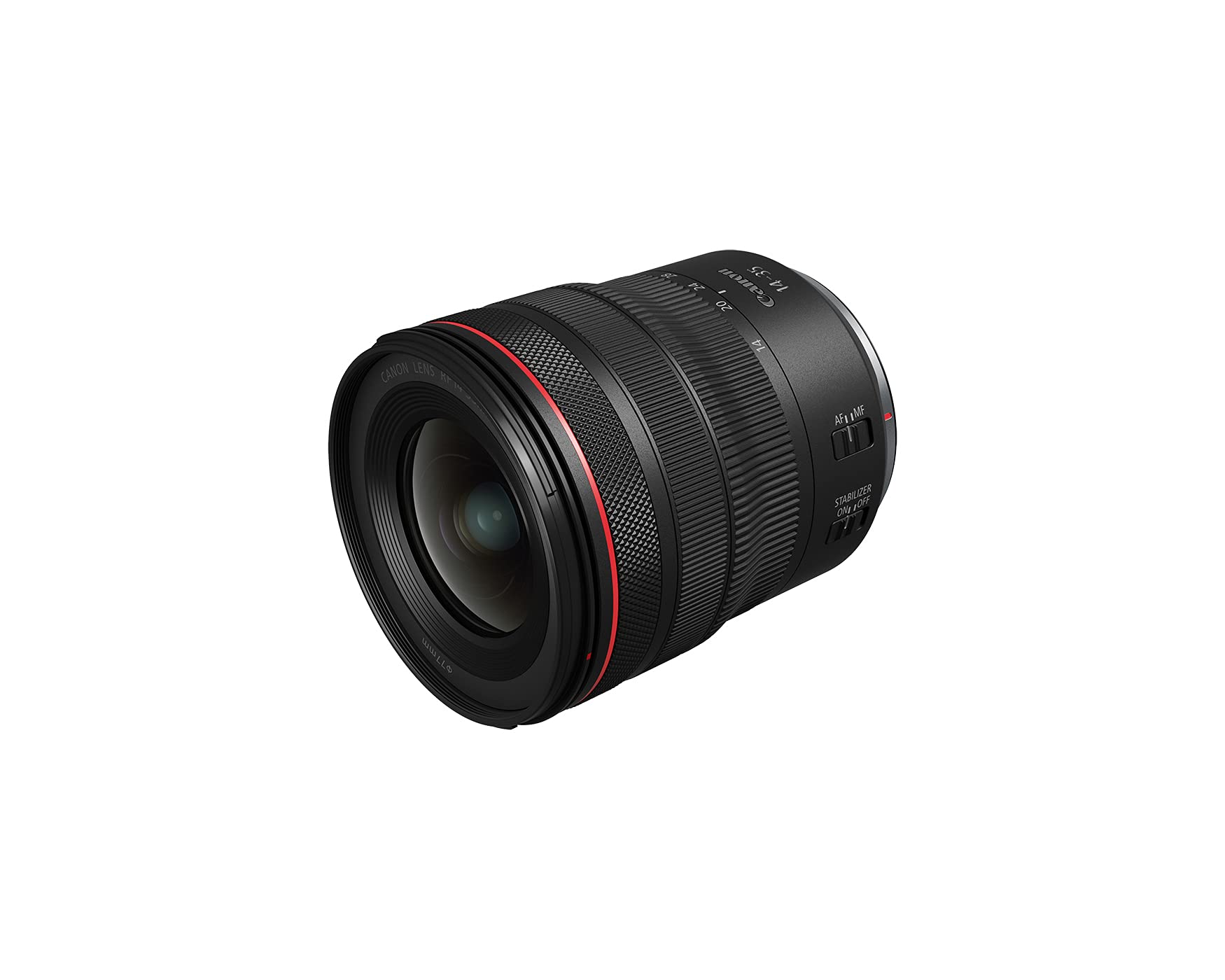 Canon RF14-35mm F4 L is USM Lens, Wide-Angle Zoom Lens, Compatible with EOS R Series Mirrorless Cameras, Black