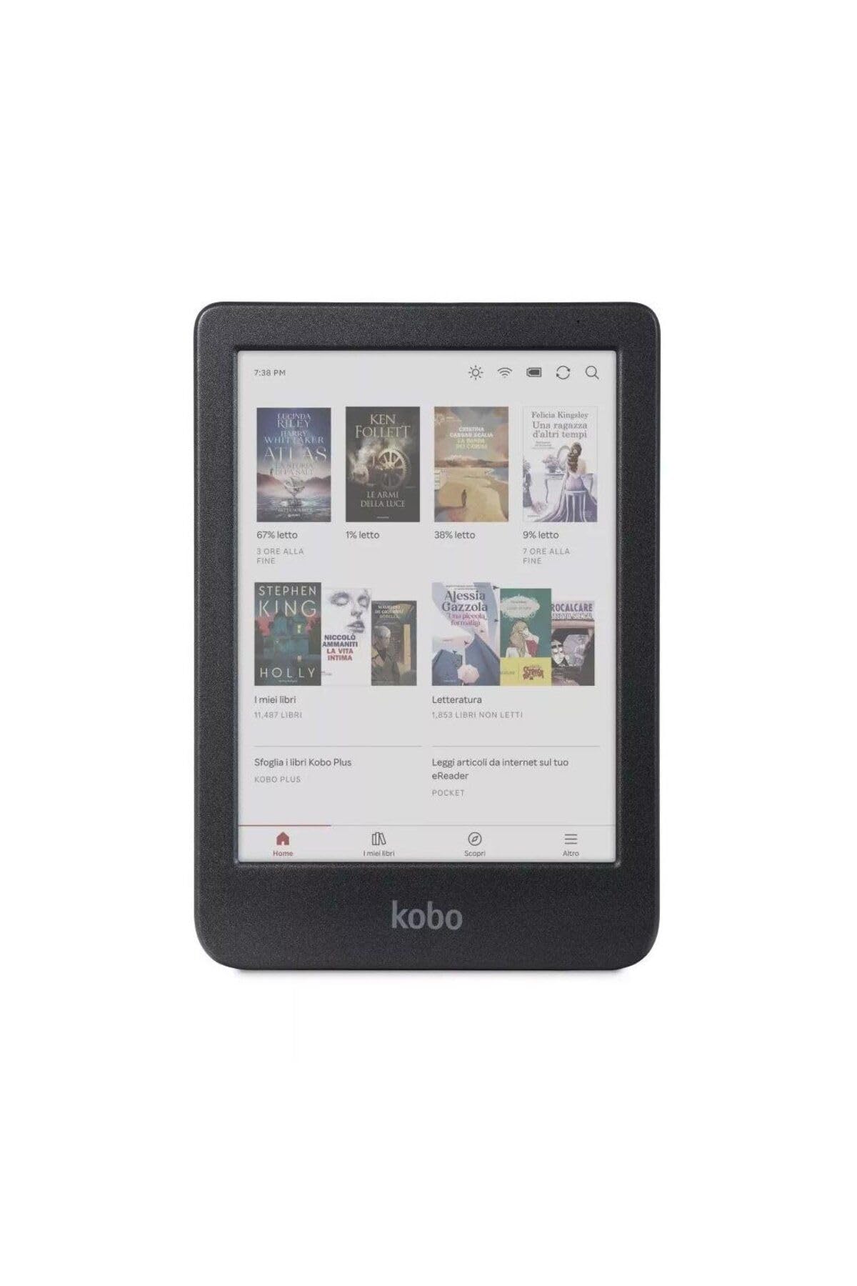 Kobo Clara Colour | eReader | 6” Glare-Free Colour E Ink Display | Dark Mode Option | Waterproof | Audiobooks | 16GB of Storage | Black