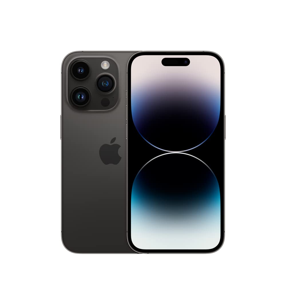 Apple iPhone 14 Pro, 128GB, Space Black - Unlocked (Renewed Premium)