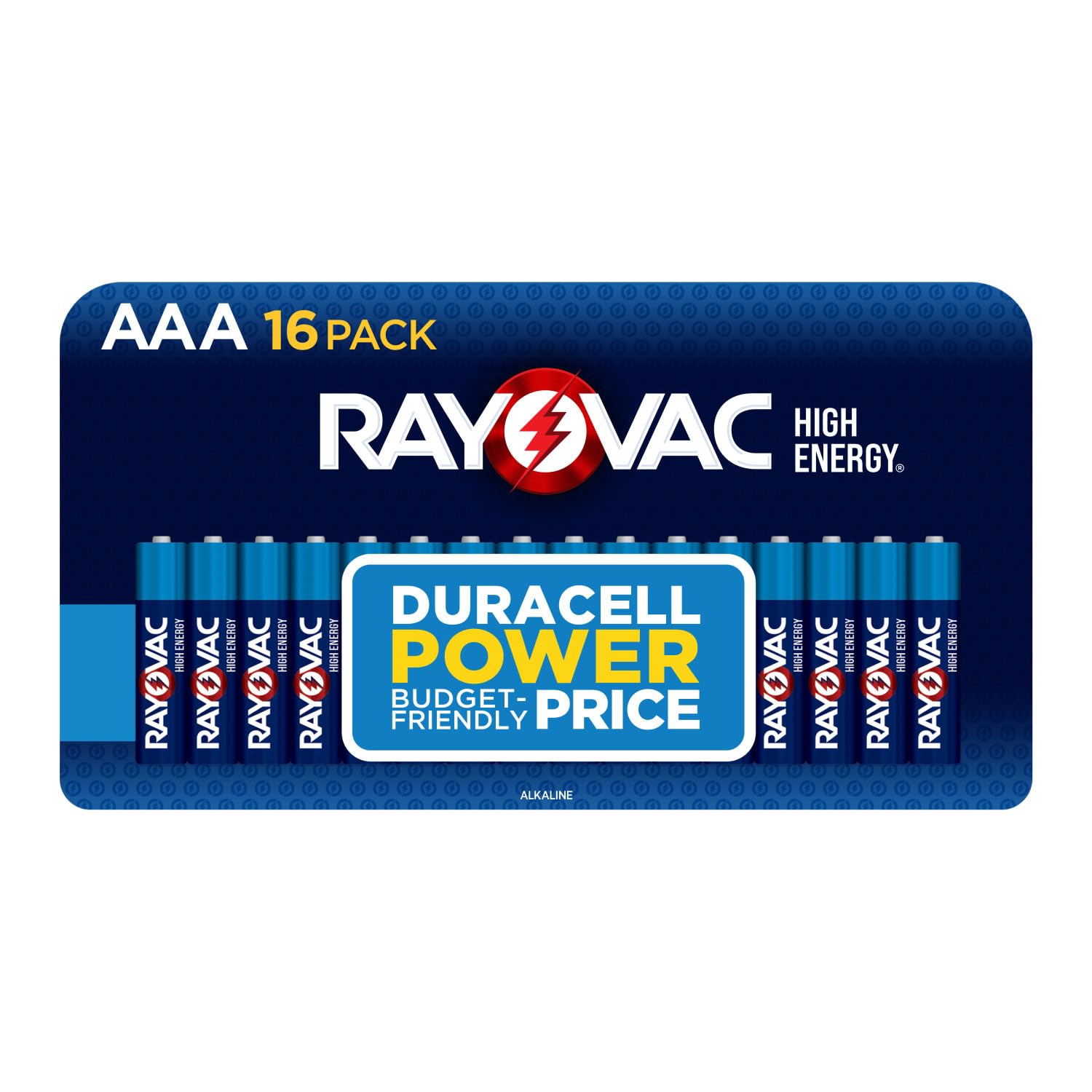 Rayovac High Energy AAA Batteries (16 Pack), Alkaline Triple A Batteries