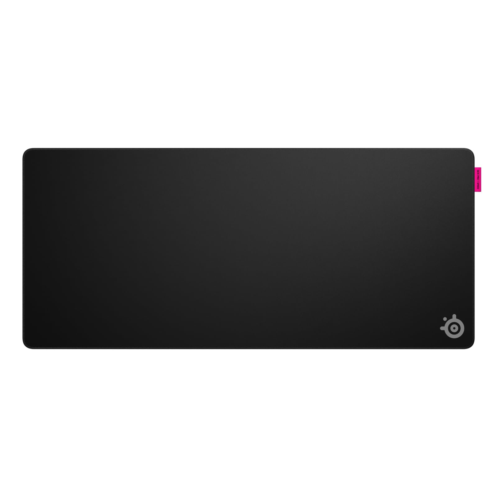 SteelSeries QcK XL Performance Speed Gaming Mousepad — Extra Density for a Smooth Glide — Low-Profile Edge Stitching — Non-Slip Neoprene Rubber Base — 15.75 x 34.43 inch — FPS, MOBAs, RTS, MMO