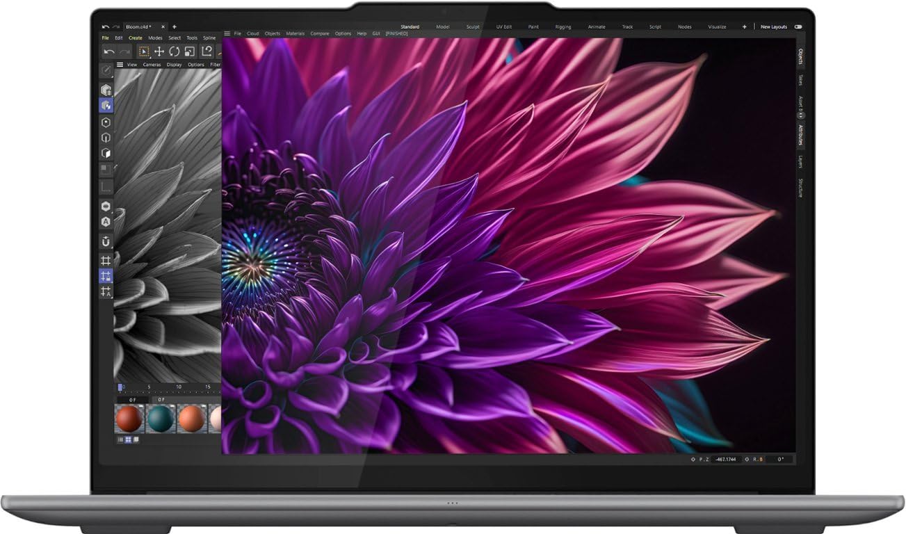 Lenovo Yoga Pro 9i 16"" Laptop (2024 Model) Intel 14th Gen Ultra 9 185H, NVIDIA GeForce RTX 4060, 32GB RAM, 1TB NVMe SSD, 16"" 3.2K Mini-Led 165Hz 1200-nits, Windows 11 Pro, Luna Grey, 83DN0008US