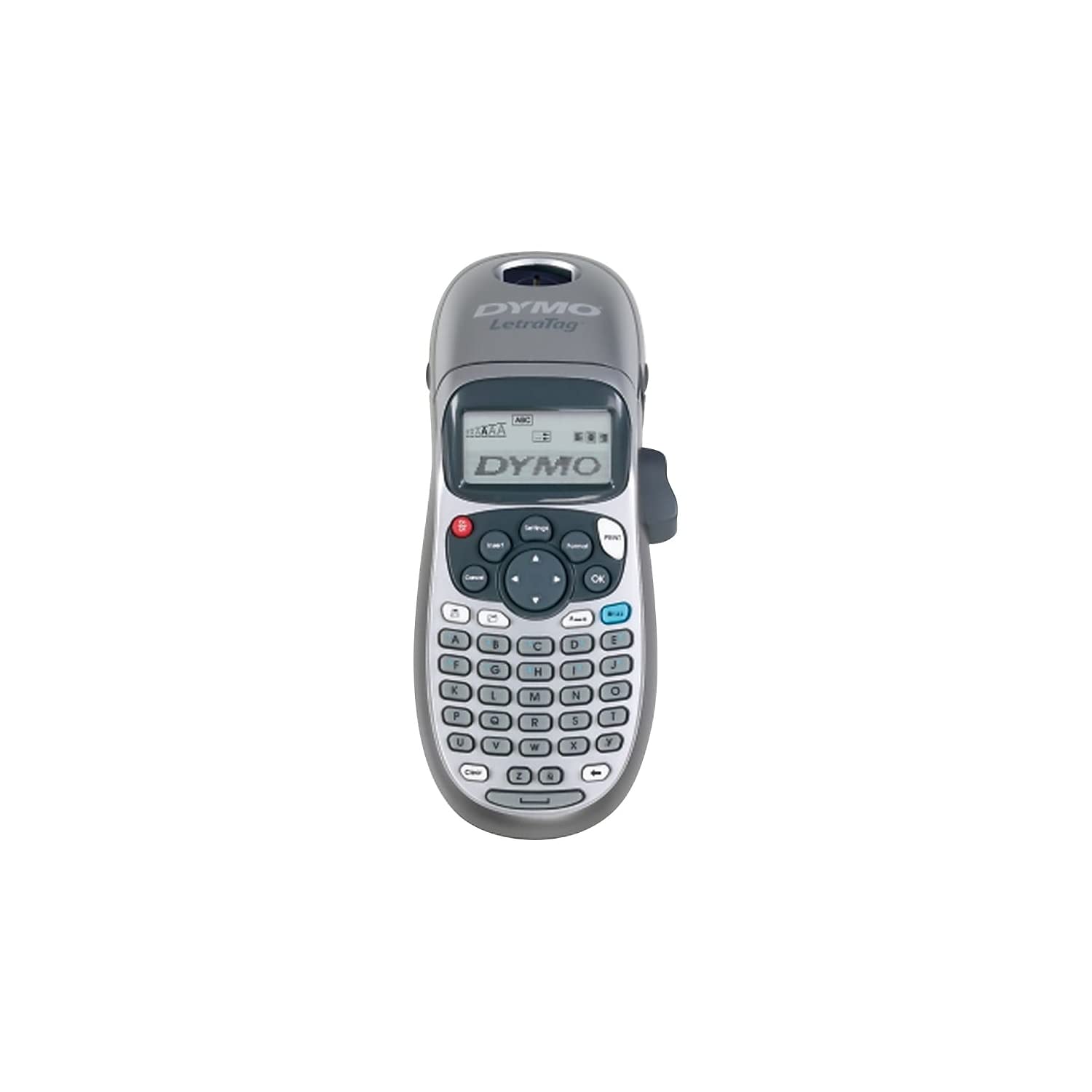 DYMO Label Maker, LetraTag 100H Silver Handheld Label Maker & LT Label Tapes, Easy-to-Use, Great for Home & Office Organization