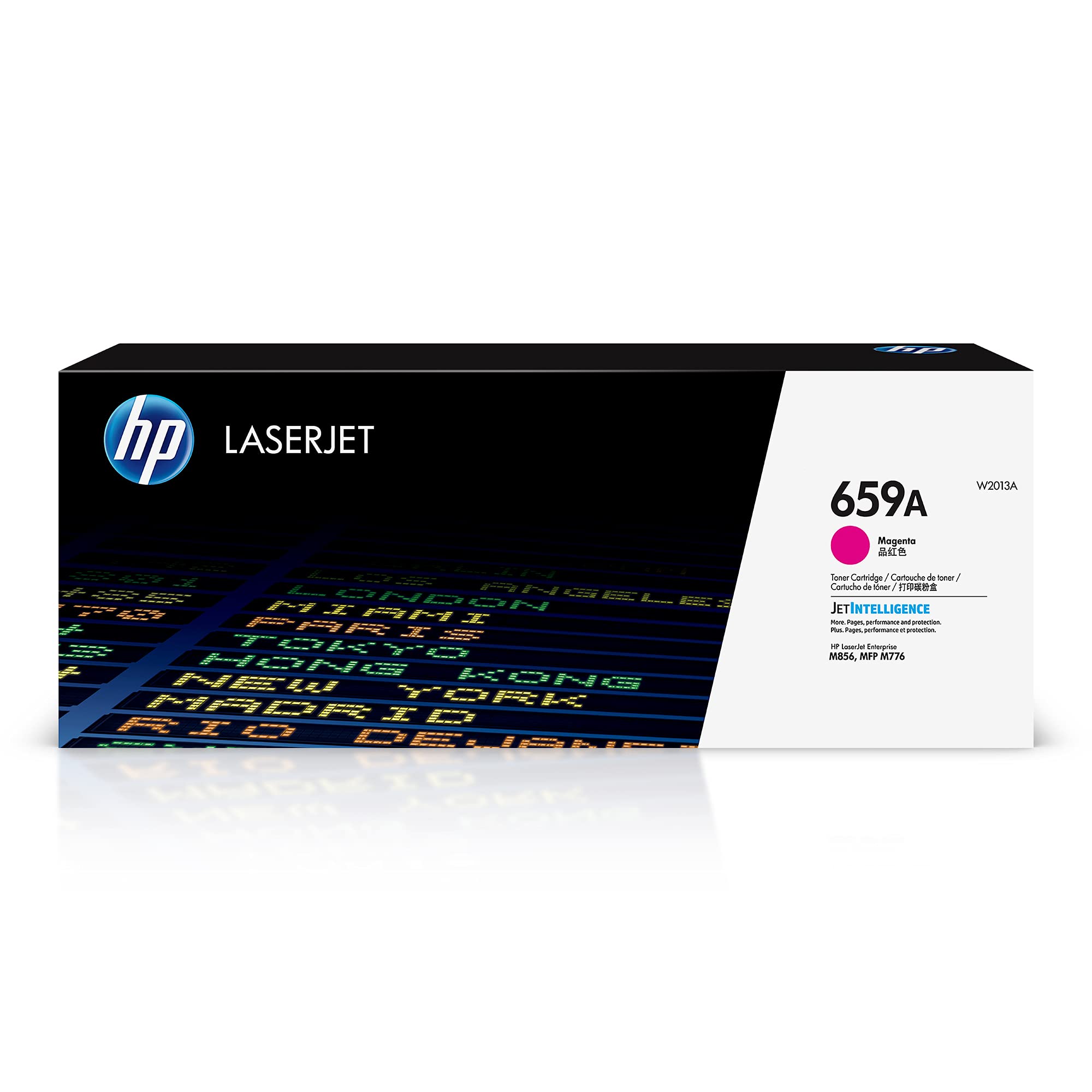 HP 659A Magenta Toner Cartridge | Works with HP Color LaserJet Enterprise M856, HP Color LaserJet Enterprise MFP M776 Series | W2013A