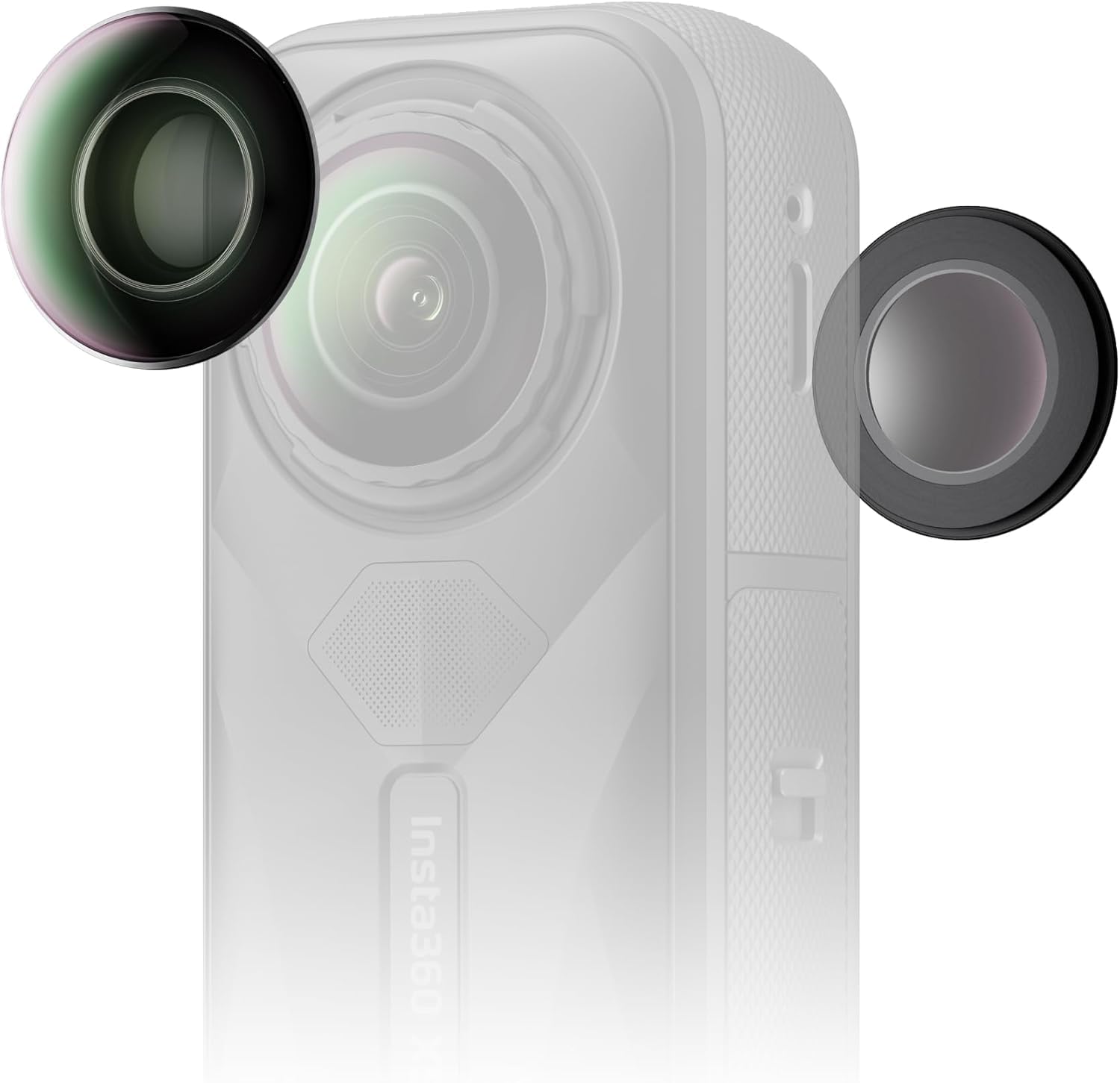 Insta360 X5 Replacement Lens Complete Kit | with 2× Official Replaceable Lenses for Insta360 X5, Plus Tools to Replace and Clean The Lens