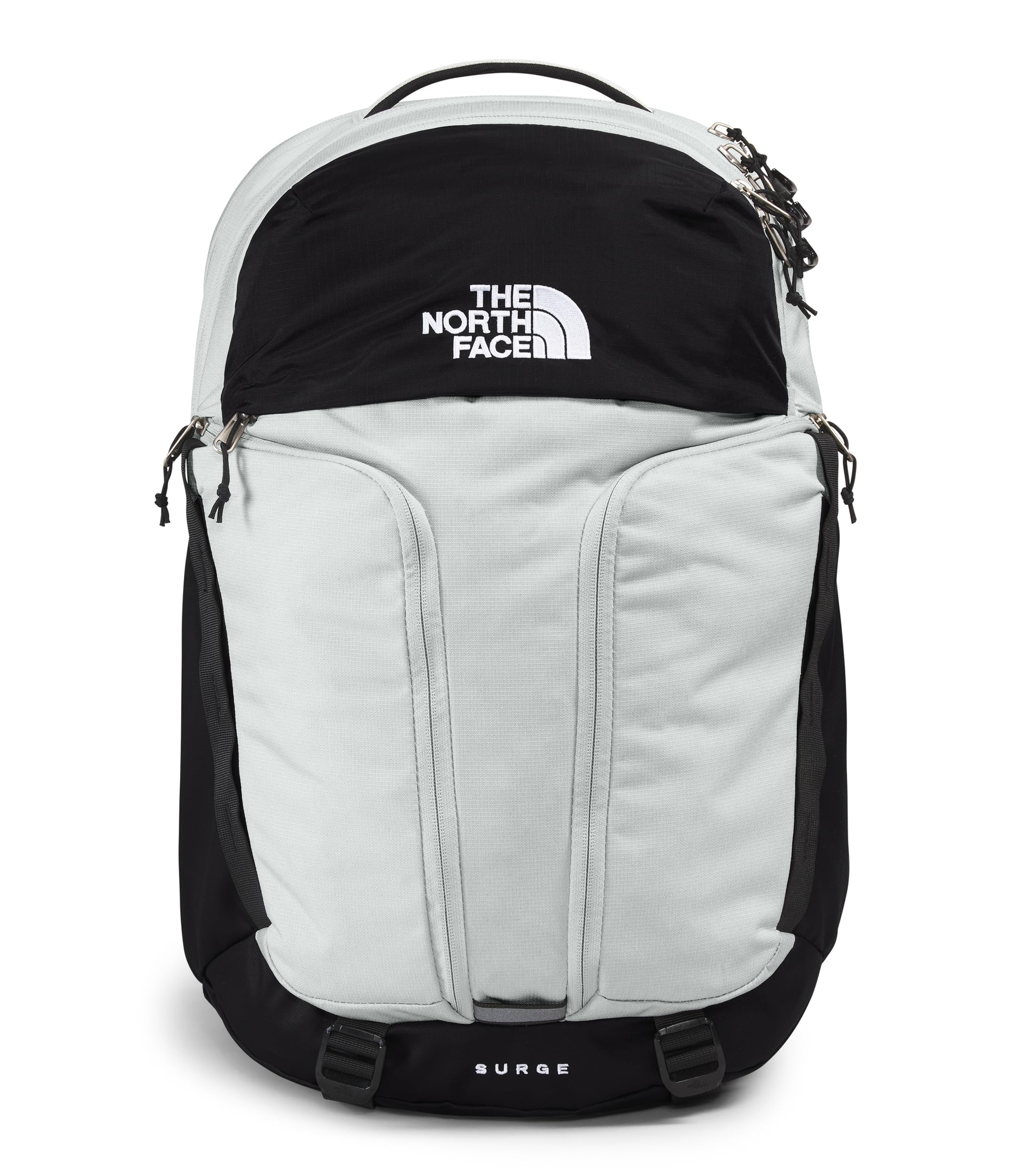 The North Face Surge Commuter Laptop Backpack, Tin Grey Dark Heather/TNF Black-NPF, One Size