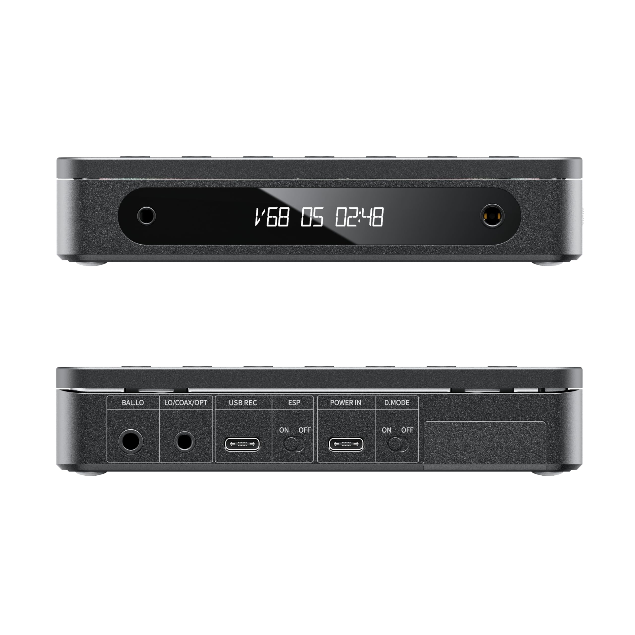 FiiO DM13 Multifunctional Portable Stereo CD Player with Long-Lasting Battery, Supports USB Ripping, Optical/coaxial/3.5mm/4.4mm outputs (Black Bluetooth)
