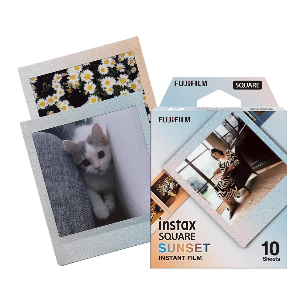 FUJIFILM Instax Square Sunset Film - 10 Exposures