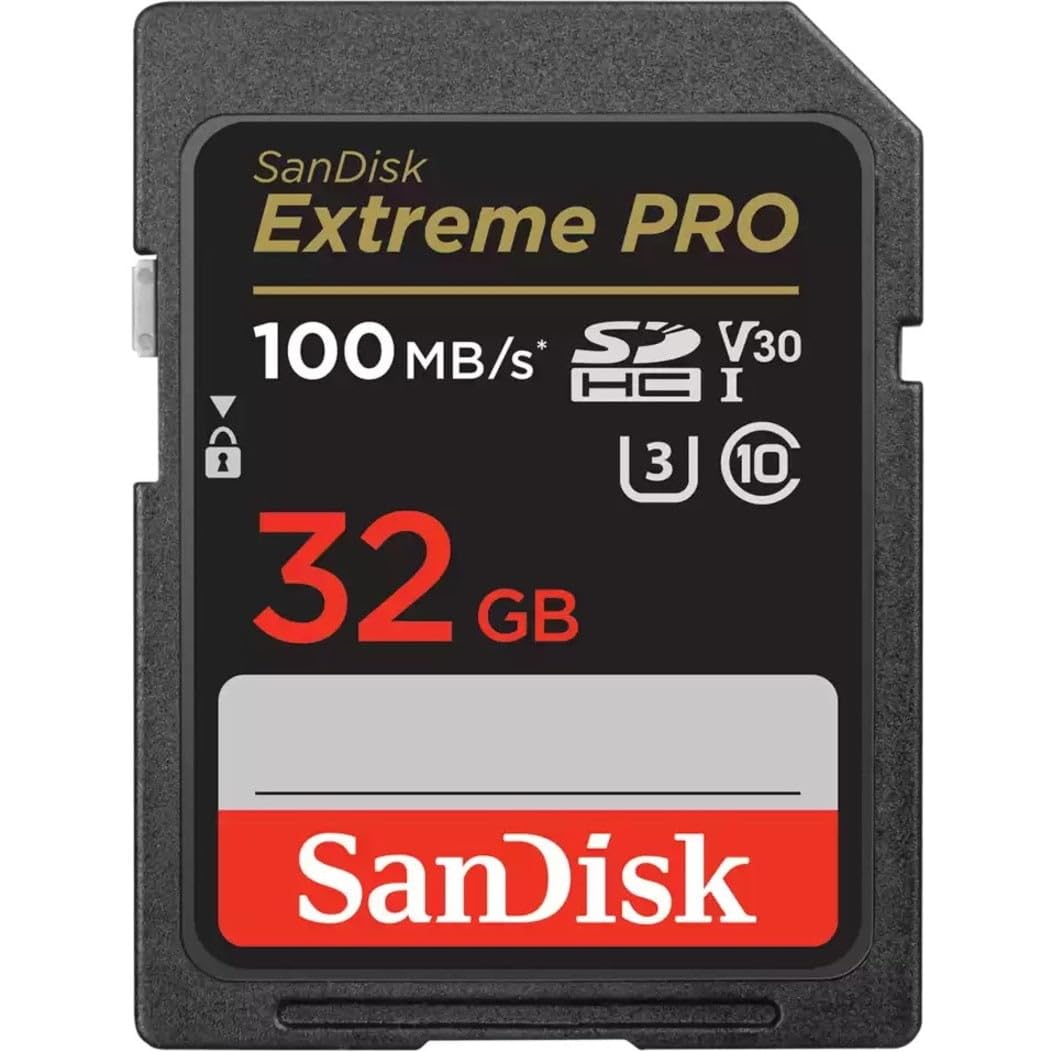 SanDisk Extreme Pro 32GB SDHC UHS-I Card (SDSDXXG-032G-GN4IN)