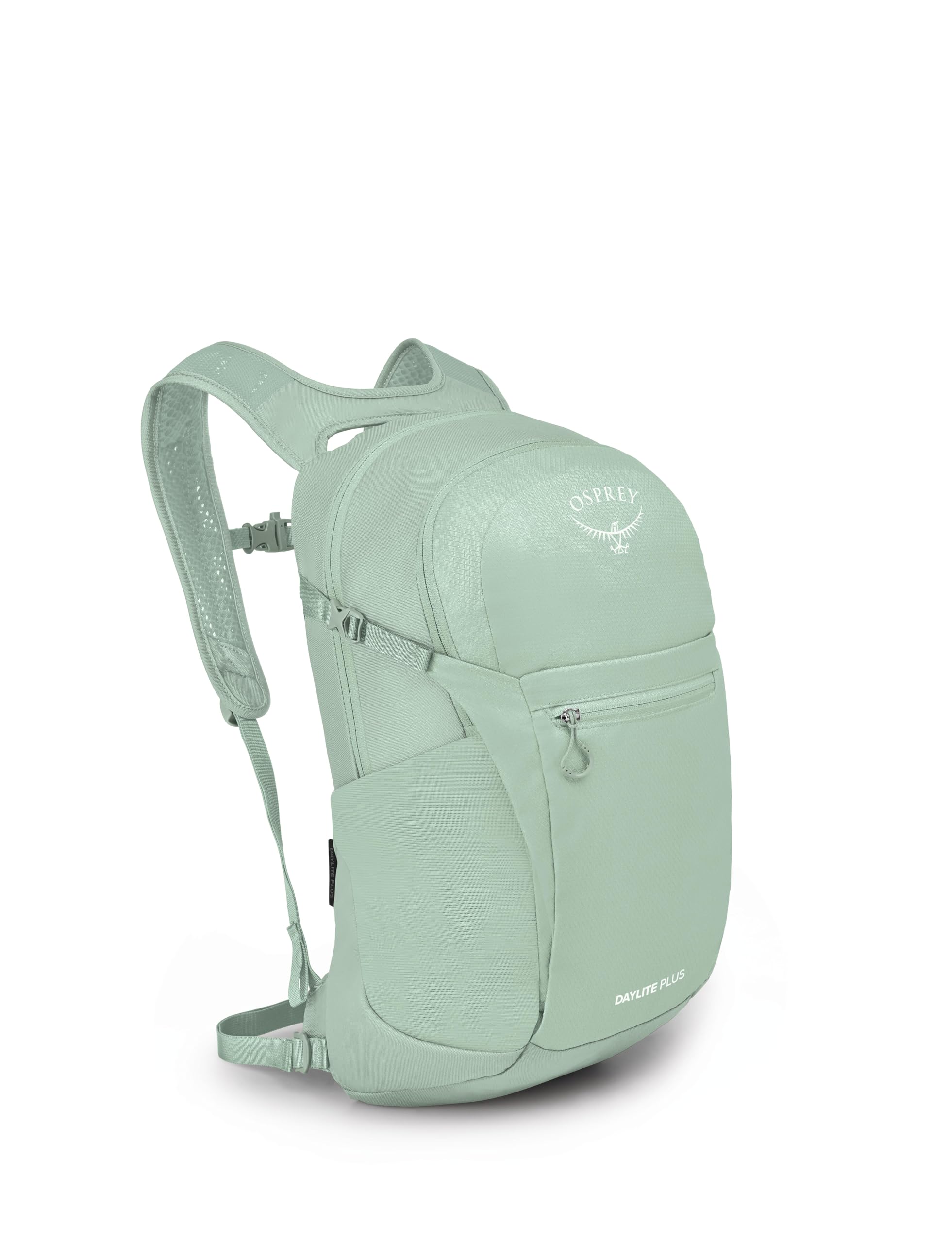 Osprey Daylite Plus Commuter Backpack – Lightweight, Everyday Pack with Laptop Sleeve and Water Bottle Pockets – Ideal for Work, School, and Travel with Versatile Storage Options, Frosty Mint Green