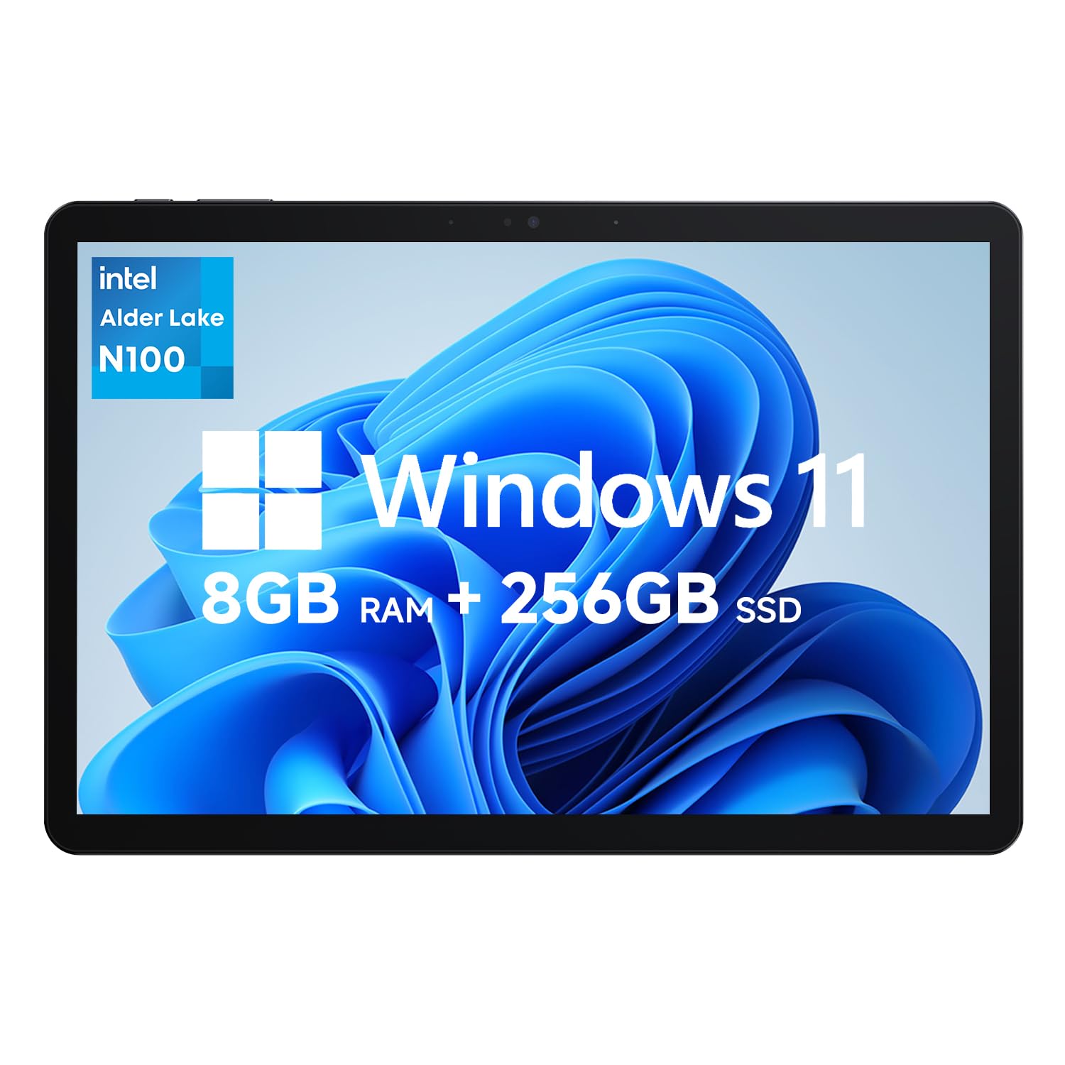 CHUWI 2025 Hi10 X1 Windows 11 Tablet 10.1'', Intel N100(Up to 3.4GHz), 8GB LPDDR5 256GB SSD, Windows Tablet PC, 8MP+5MP Cameras, WiFi 6, BT 5.2, HDMI, USB 3.2, Type C, Full HD