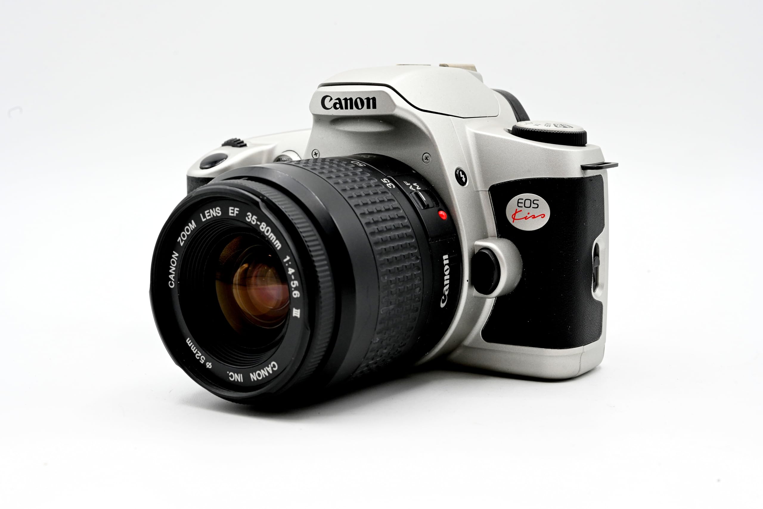 Canon New EOS Kiss (AKA Rebel G in USA/Canada) SLR AF Film Camera With 35-80mm EF Lens (Renewed)