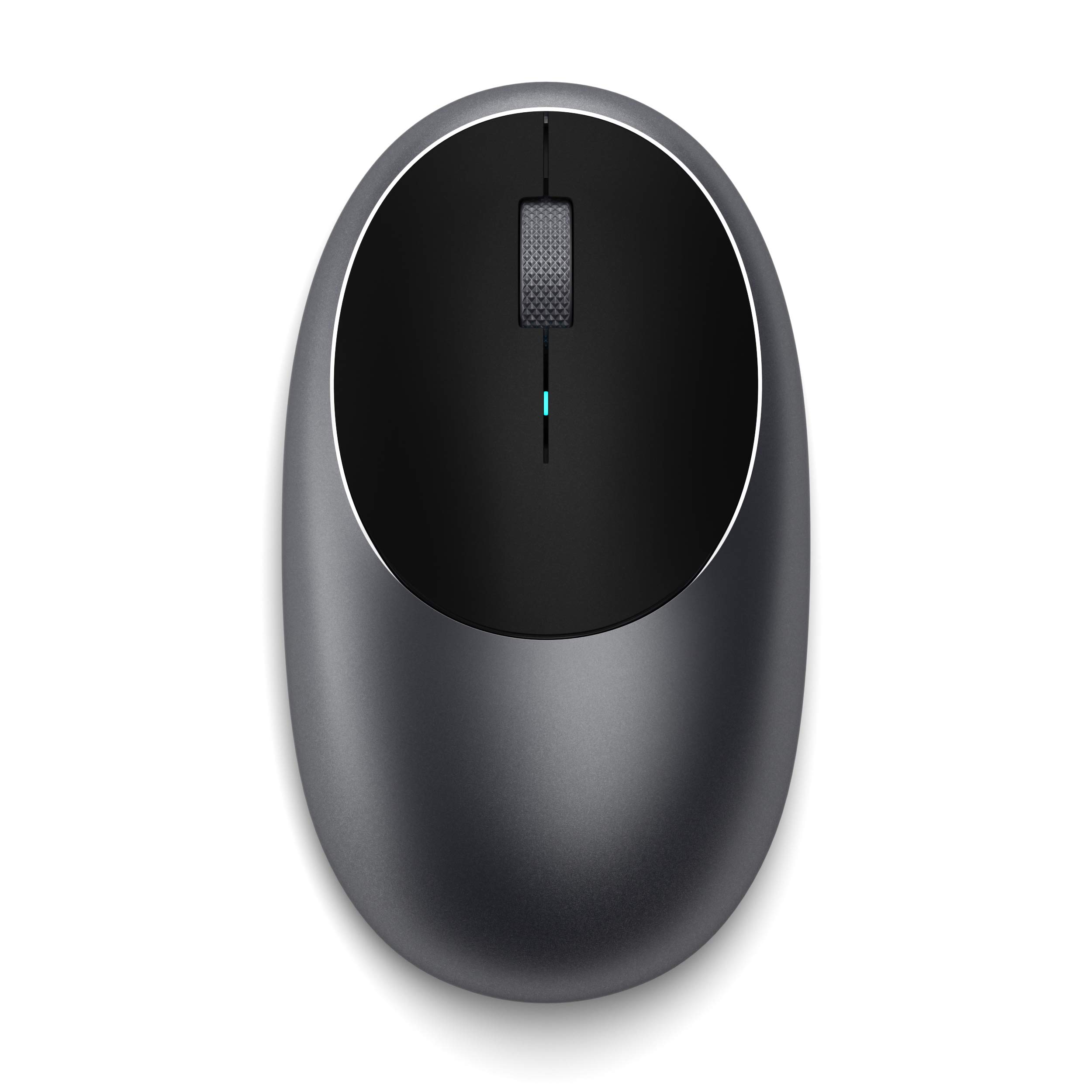 Satechi M1 Wireless Bluetooth Mouse, USB-C Rechargeable, Compact & Portable, for Mac/Windows, Compatible with M4/M3/M2 MacBook, Pro, Air/iMac/iPad Pro, iPhone 16/15/14 & More - Space Gray