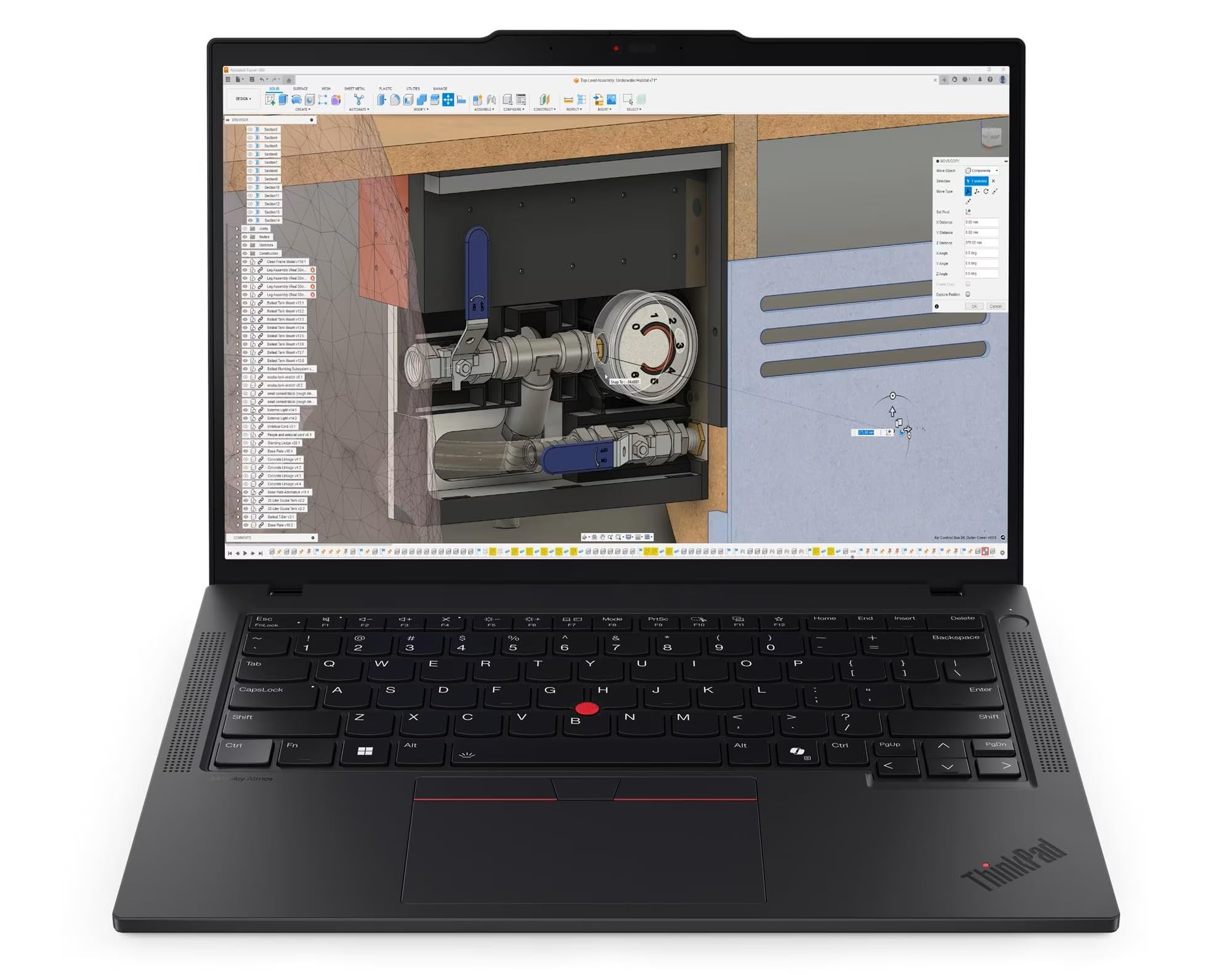 Lenovo ThinkPad P14s Gen 6 Laptop with AMD Ryzen AI 7 PRO 350 Processor and Copilot +, 14” WUXGA 100% sRGB Non-Touch Display, with 32GB DDR5-5600MT/s Memory, 1TB SSD, Wi-Fi 7, and Windows 11 Pro