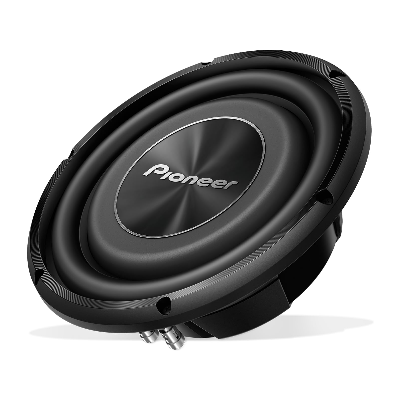 Pioneer A-Series TS-A2500LS4 10” Subwoofer – 1200W Max, Shallow-Mount Design, Deep Bass in Tight Spaces