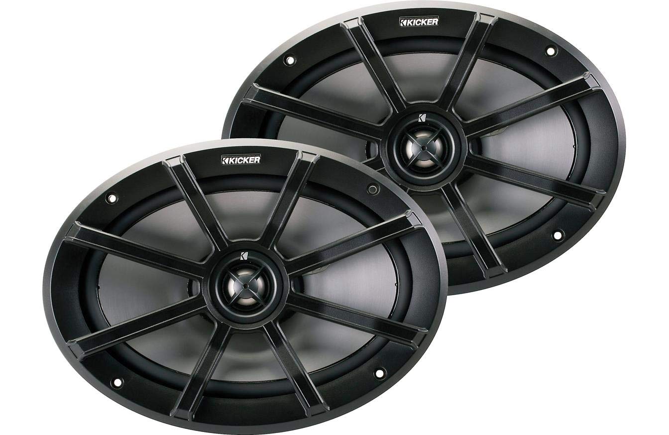 (2) Kicker 40PS692 6x9" 180w Polaris/ATV/UTV/RZR Marine Motorcycle Speakers PS69