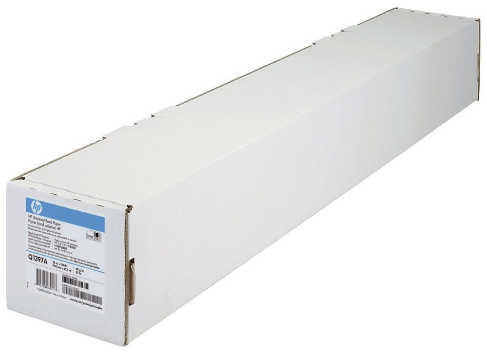 Hewlett-Packard Q1397A HP Universal Bond Paper-914 mm x 45.7 m (36 in x 150 ft)