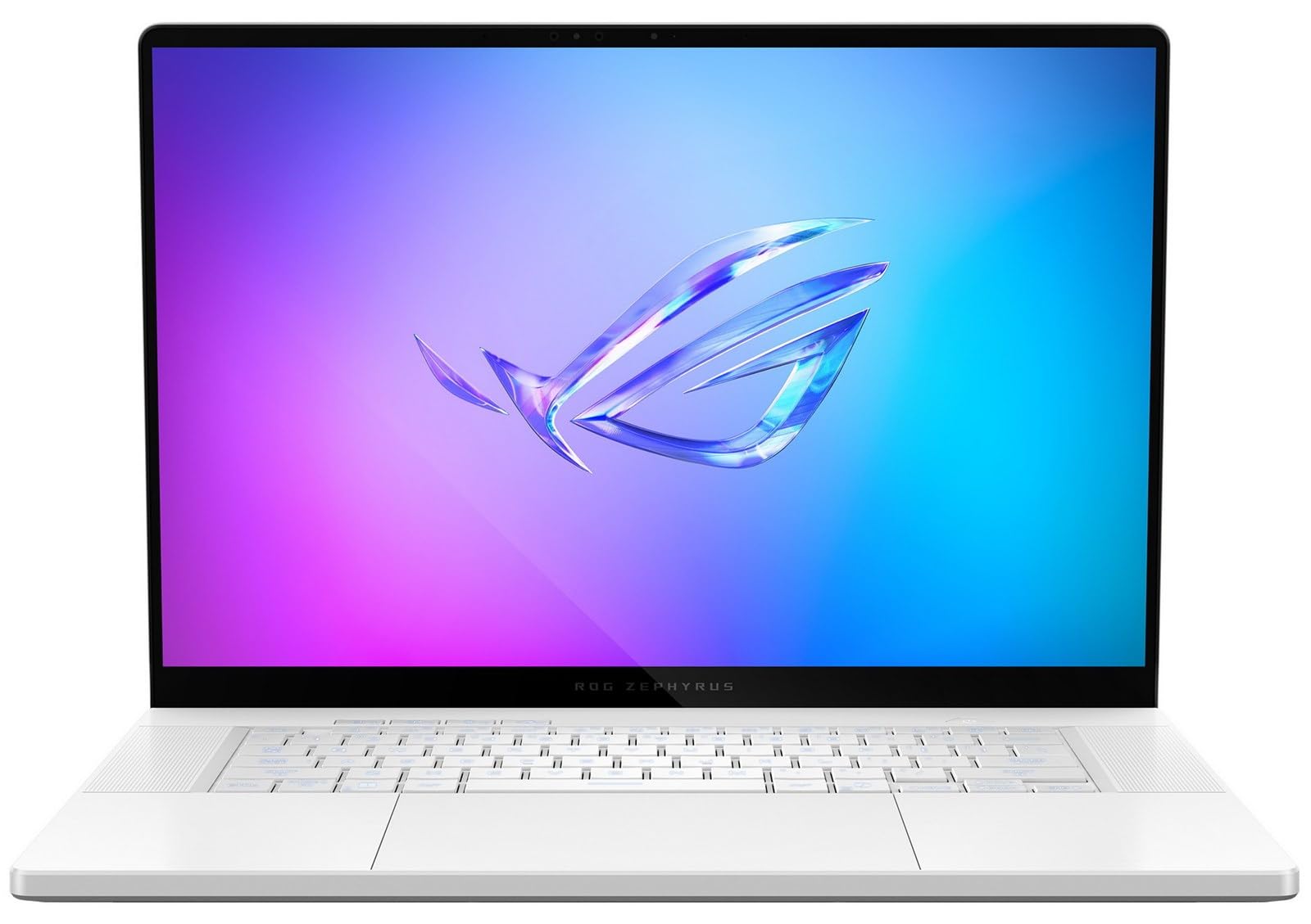 ASUS ROG Zephyrus G16 (2025) Gaming Laptop, 16" ROG Nebula OLED 2.5K, RTX 5080, Ultra 9 285H, 64GB, 2TB SSD, Win 11 Pro, Platinum White, GU605CW-XS98