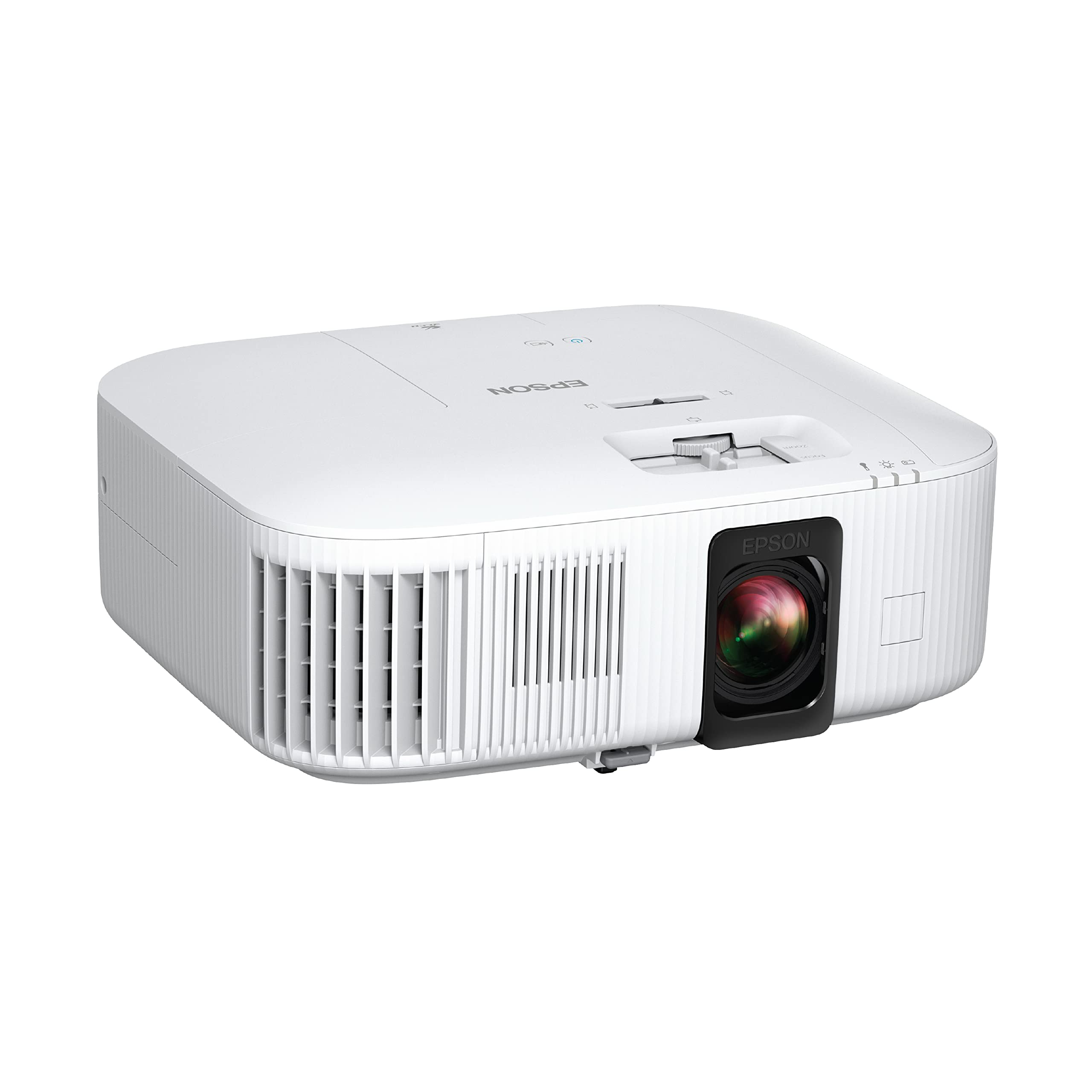 Epson Home Cinema 2350 4K PRO-UHD Smart Streaming Projector with Android TV, 3-Chip 3LCD, HDR10, HLG, 2,800 Lumens, Low Latency, 10 W Speaker, Bluetooth (Renewed)