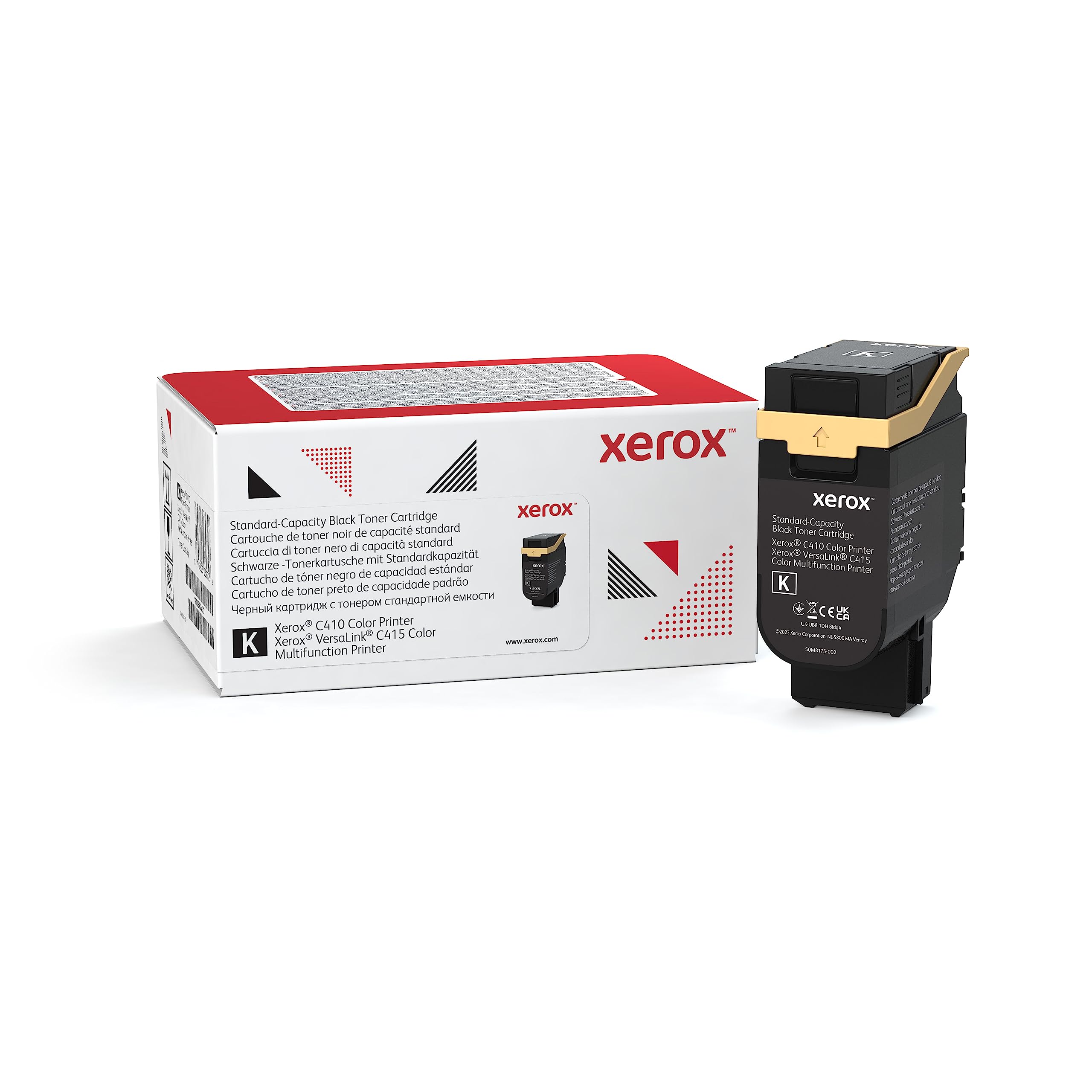 Xerox Genuine C410 Black Standard Capacity Toner Cartridge (2,400 Pages) -006R04677