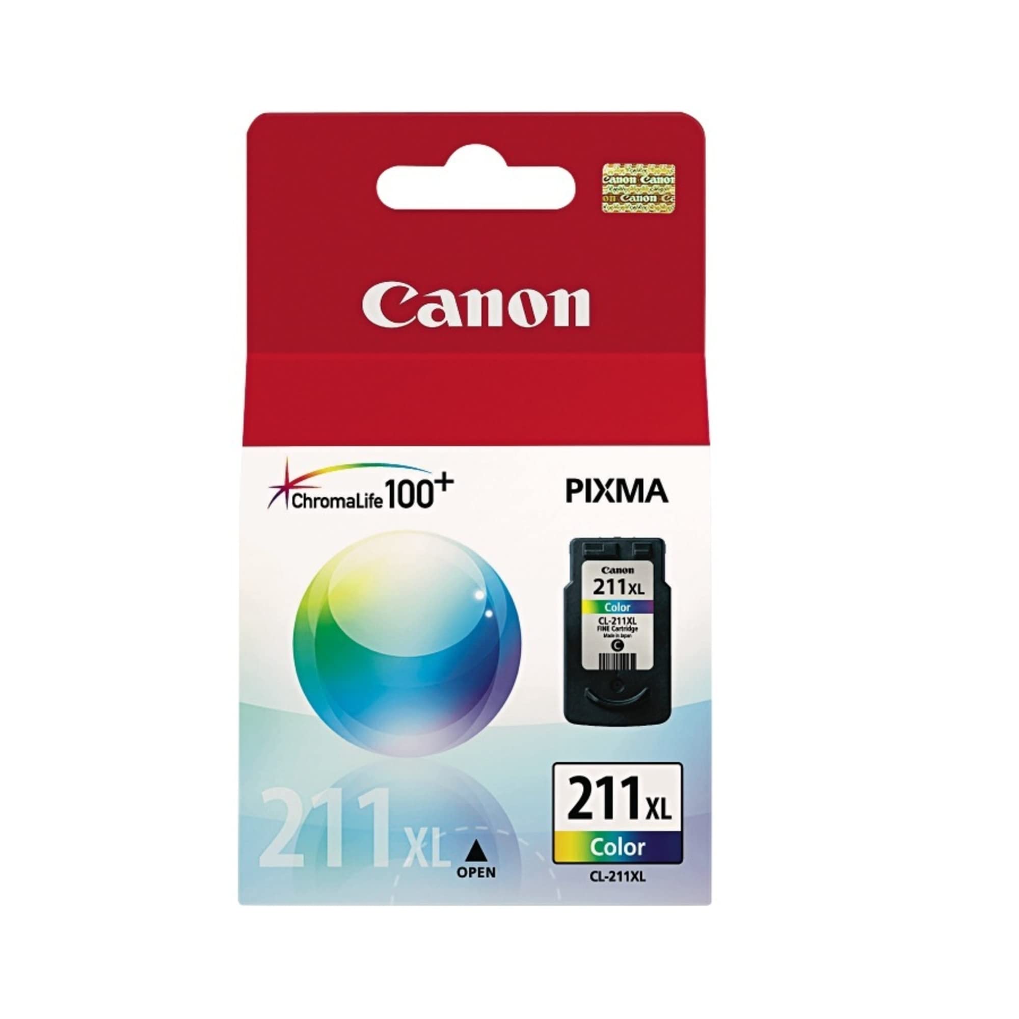 Canon CL-211 XL Genuine Color Ink Cartridge, Compatible with MX330, MP240/250/270/280/480/490/495, iP2702, MX340/350/320/410/420