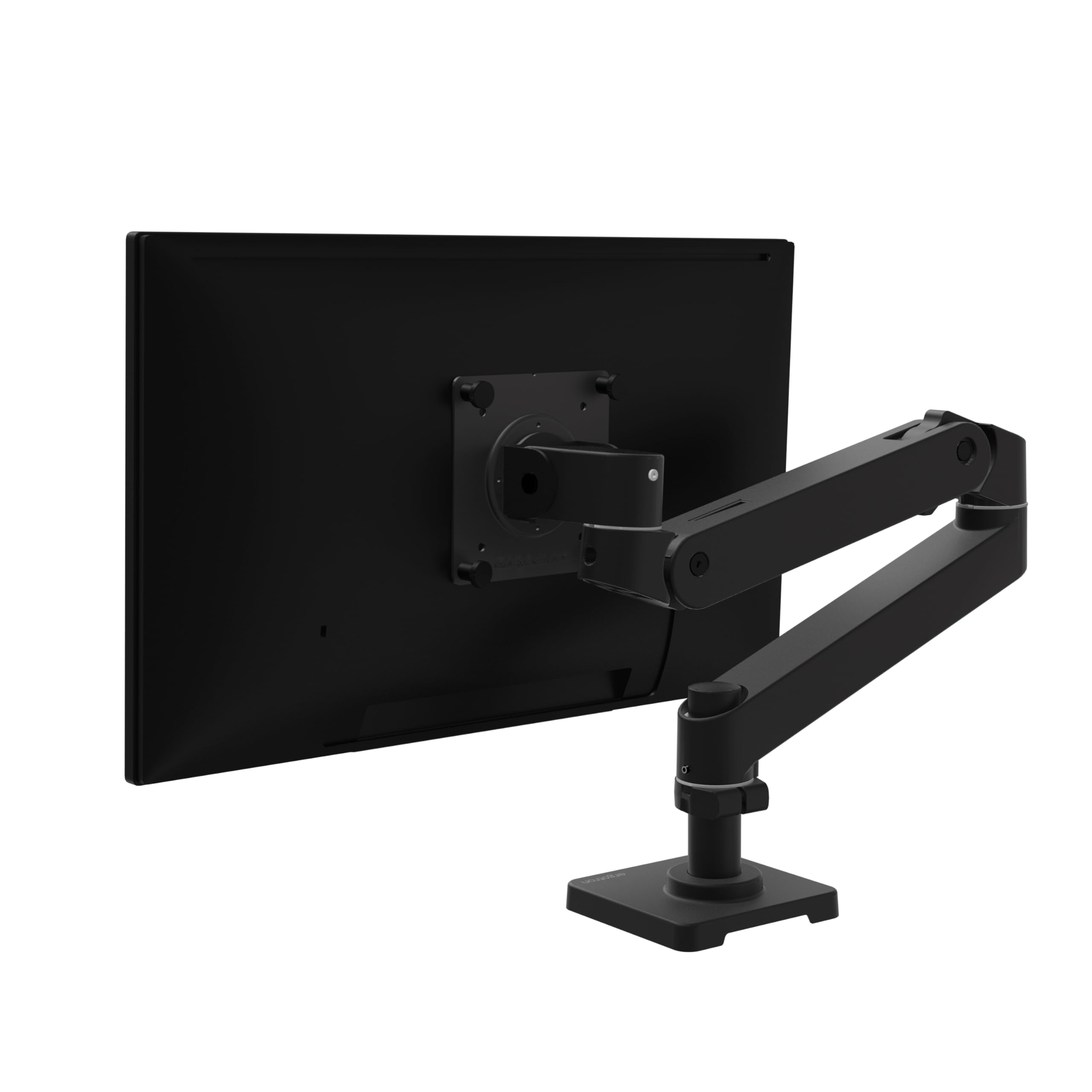 Ergotron – Upgraded LX Pro Premium Monitor Arm, Single Monitor Desk Mount – fits Flat Curved Ultrawide Computer Monitors up to 34 Inches, 4 to 22 lbs, VESA 75x75mm or 100x100mm – Matte Black