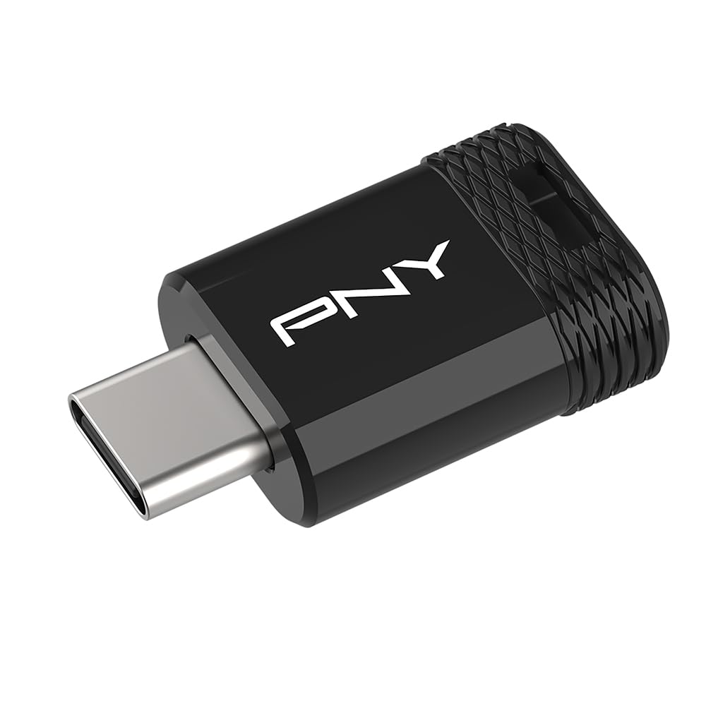 256GB PNY Elite-X Fit Type-C USB 3.2 Flash Drive – Up to 200MB/s Read, Up to 100MB/s Write, Advanced Performance, Convenient Portable Data Storage, Ultra Compact Fit Design, Type-C Connector