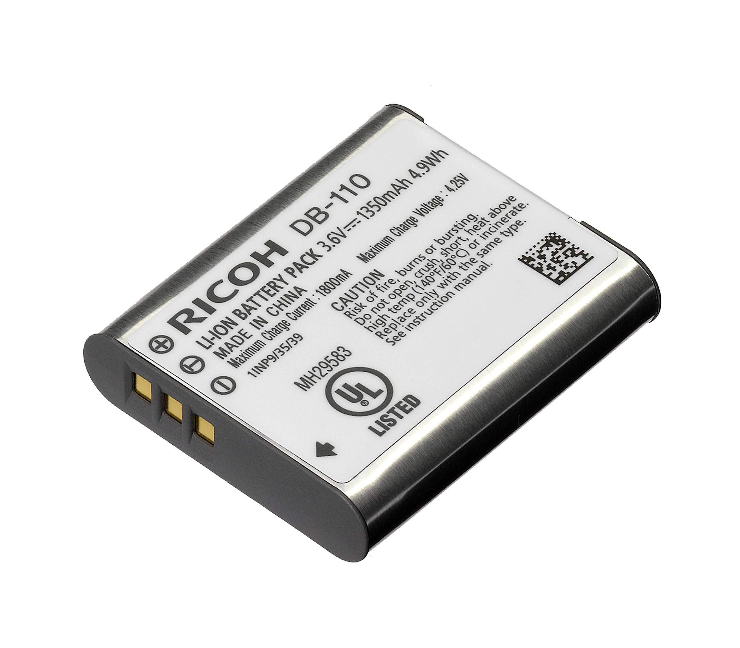 Ricoh DB-110 Rechargeable Li-Ion Battery GR Series WG6 G900 Theta X