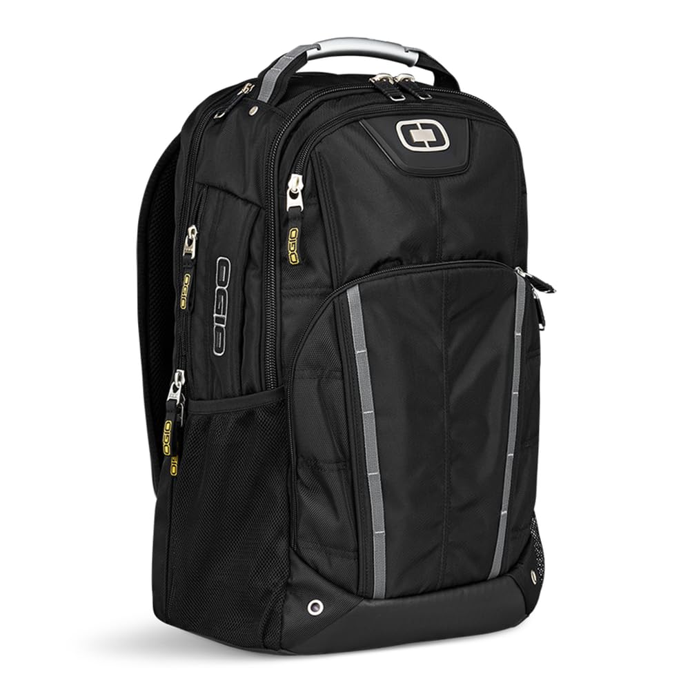 Callaway Axle 17" Laptop Backpack, Black, 19.25" H x 13" W x 9.25" D