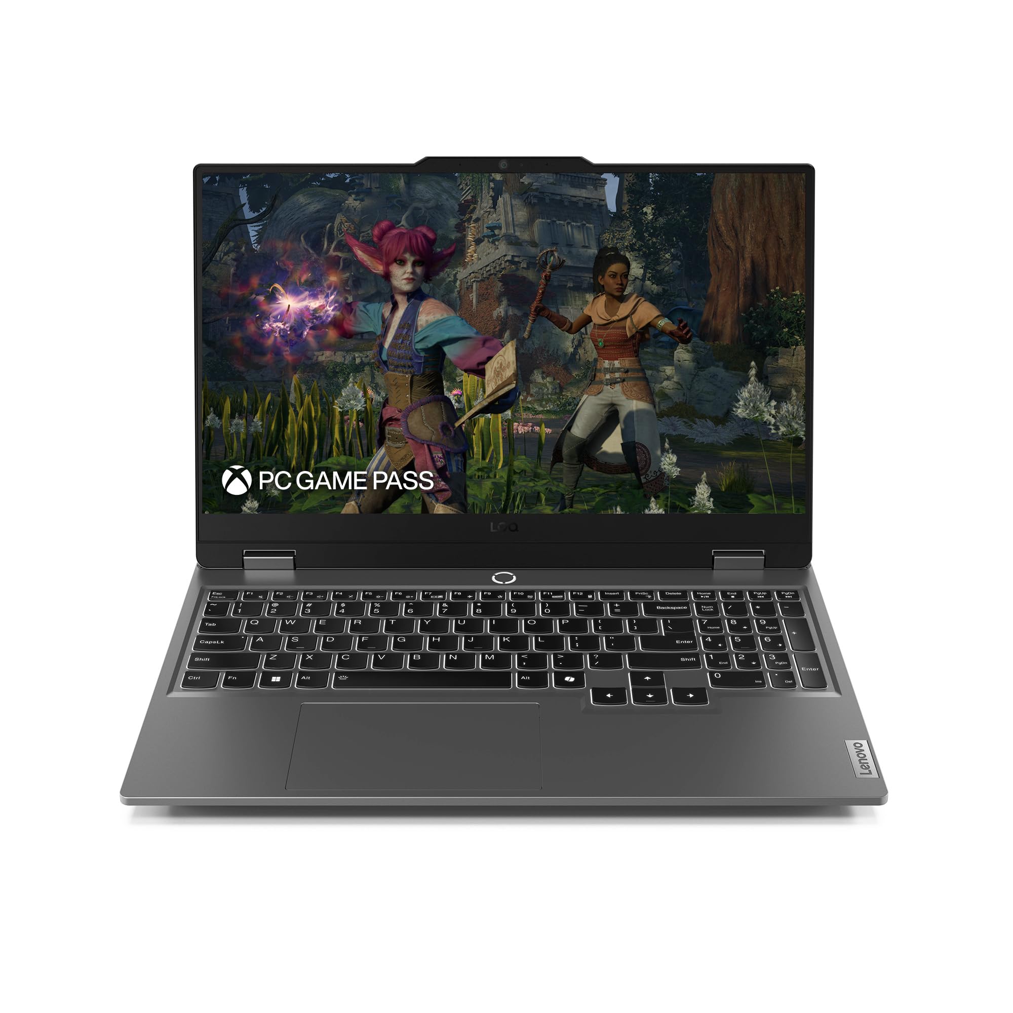 Lenovo LOQ Gaming Laptop - NVIDIA® GeForce RTX™ 4050 6GB - 15.6” FHD Display - AMD Ryzen 7 8845HS - 16GB RAM - 512GB SSD - Windows 11 Home, Luna Grey