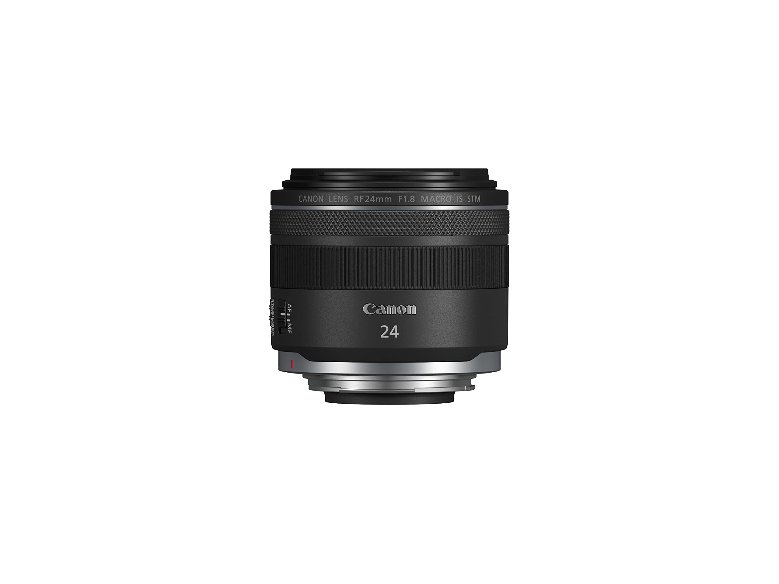 Canon RF24mm F1.8 Macro is STM Lens, Wide-Angle, Fixed Focal Length Prime Lens, Compatible with EOS R Series Mirrorless Cameras, Black