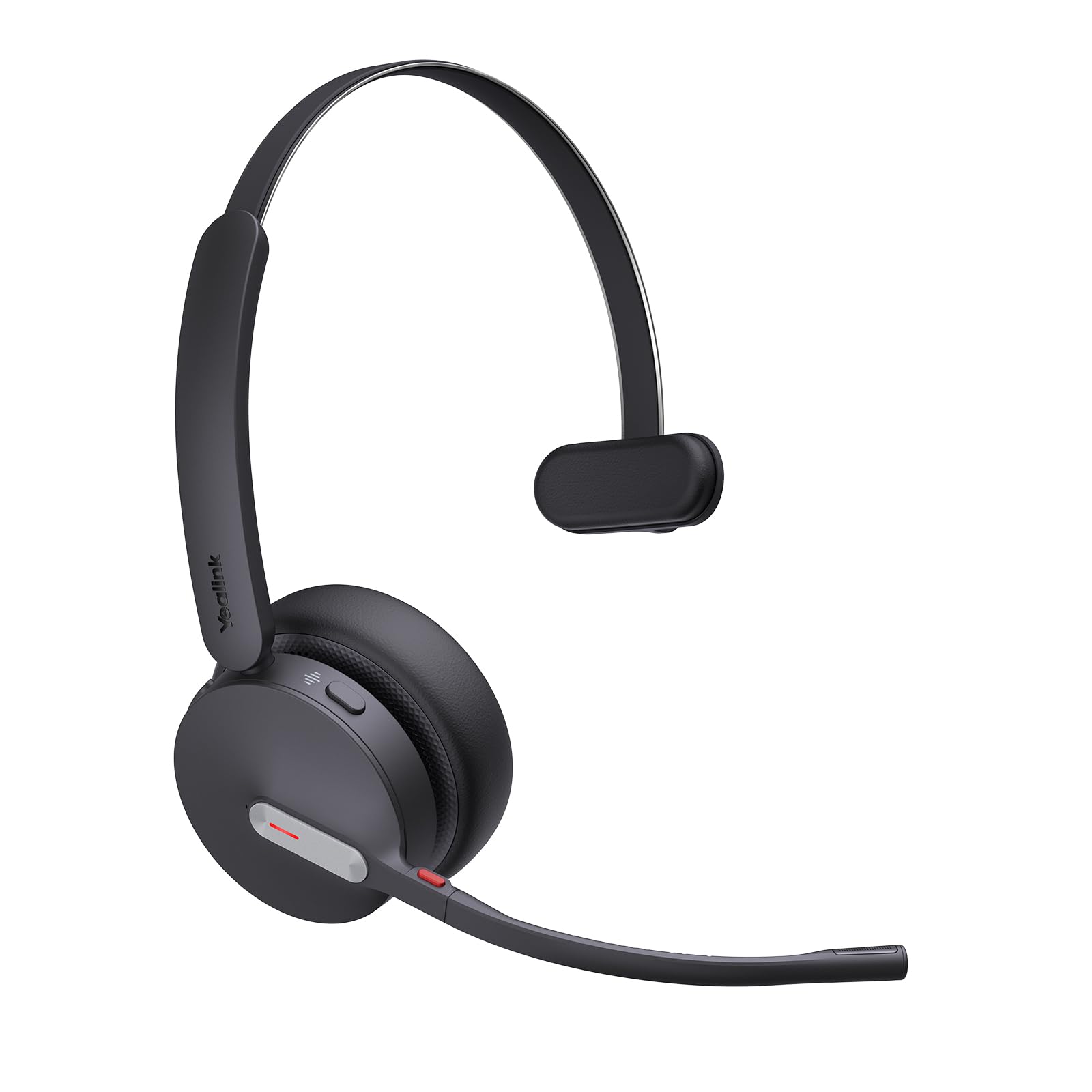 Yealink BH70 UC (NO Dongle) Wireless Bluetooth Headset with Microphone for Work, 35h Talking Battery Life, 3-Mic Noise Cancellation Headsets for Computer, 91g Lightweight Headphone for Open Office