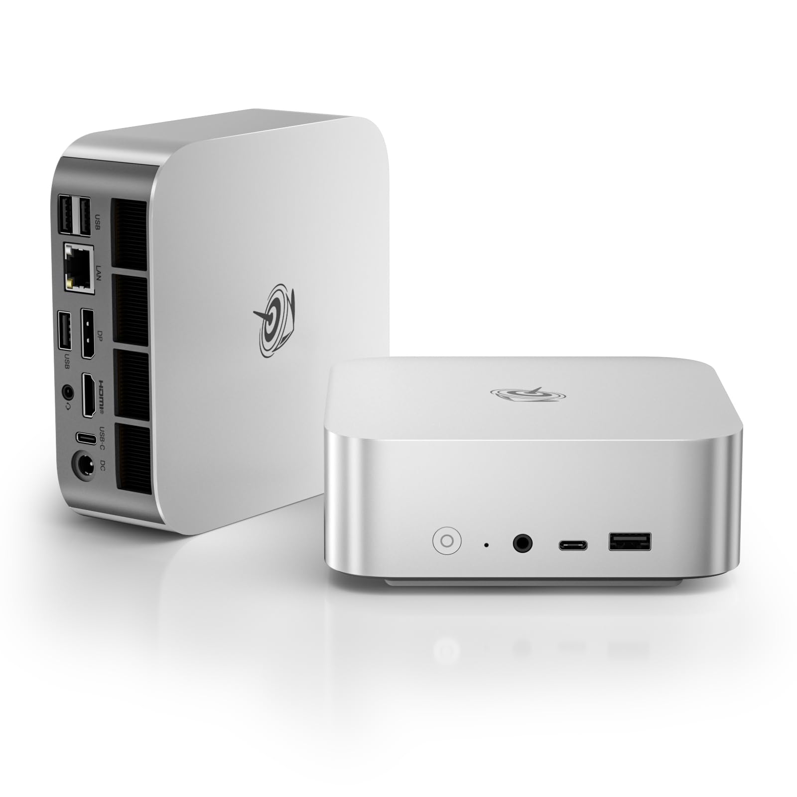 Beelink SER8 Mini PC, AMD Ryzen 7 8745HS (8C/16T up to 4.9GHz), 32GB DDR5 RAM 1TB PCIe4.0 SSD, Mini Computer Support 4K@144Hz, Triple Display, WiFi6, BT5.2, HDMI+DP, USB4