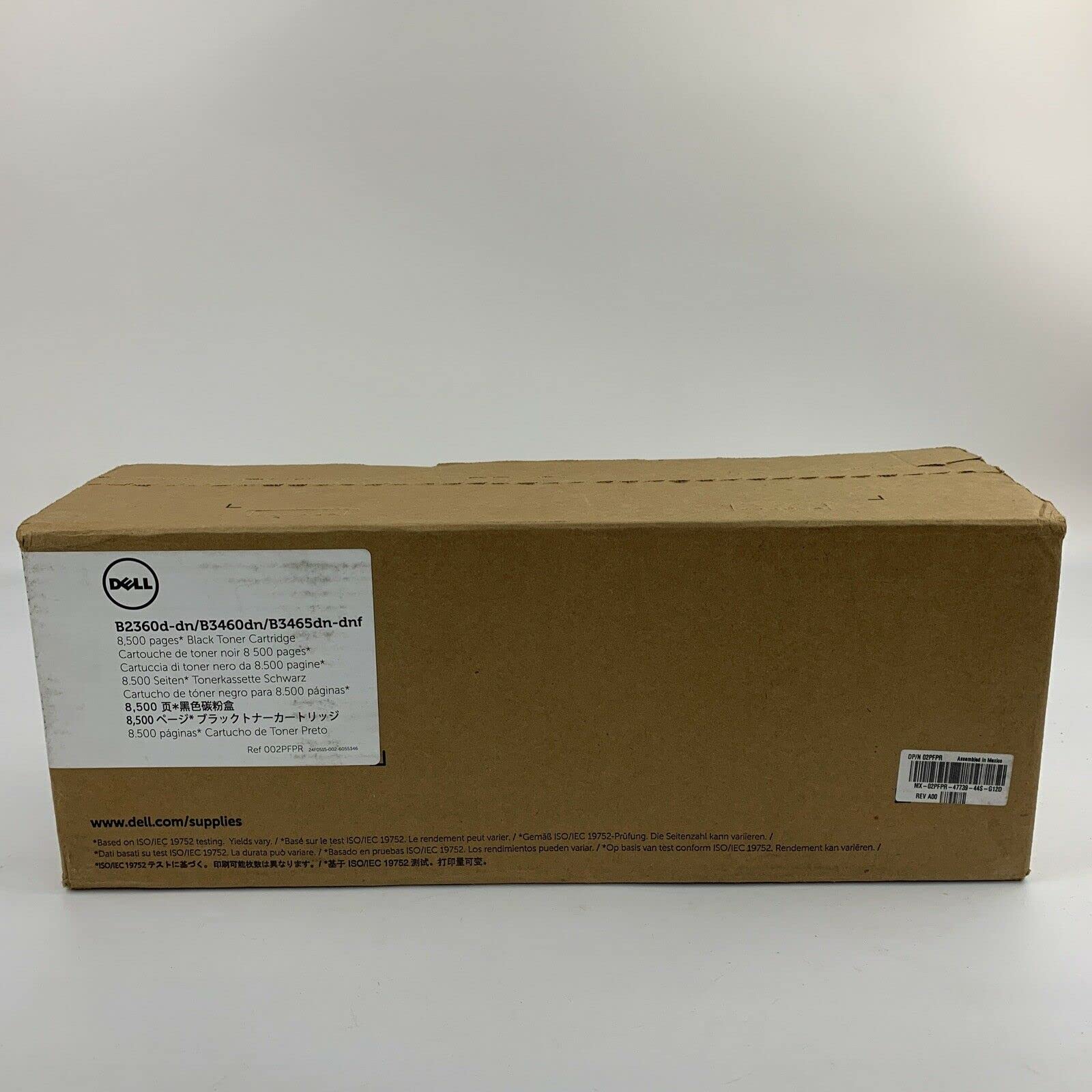 Dell M11XH Toner Cartridge B2360d/B2360dn/B3460dn/B3465dn/B3465dnf Laser Printers